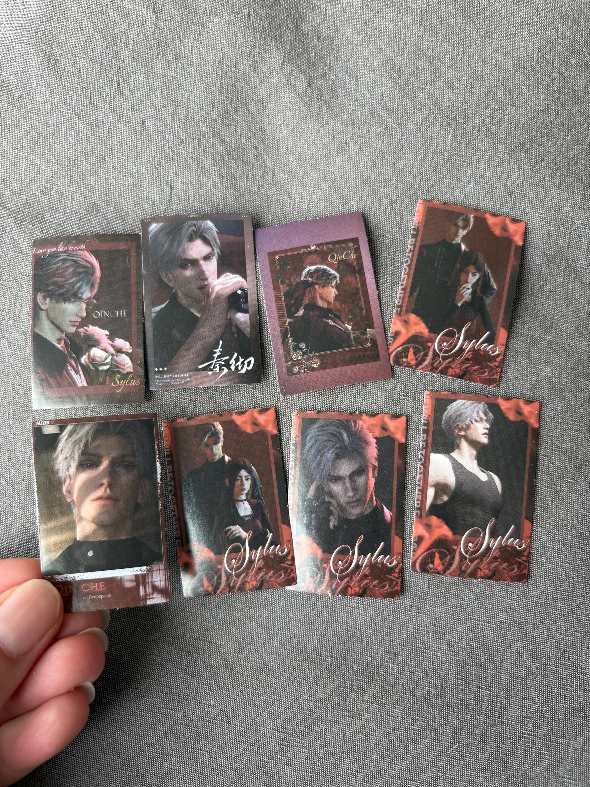 Sylus Stickers 50pcs! Love and Deepspace Qinche Xavier Rafayel Zayne Otoge gamer Ita bag gift C399