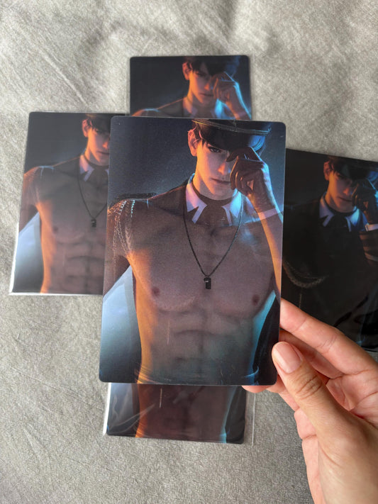 Caleb Sexy Card! Love and Deepspace Sylus Qinche Xavier Rafayel Zayne Otome gamer Ita bag gift