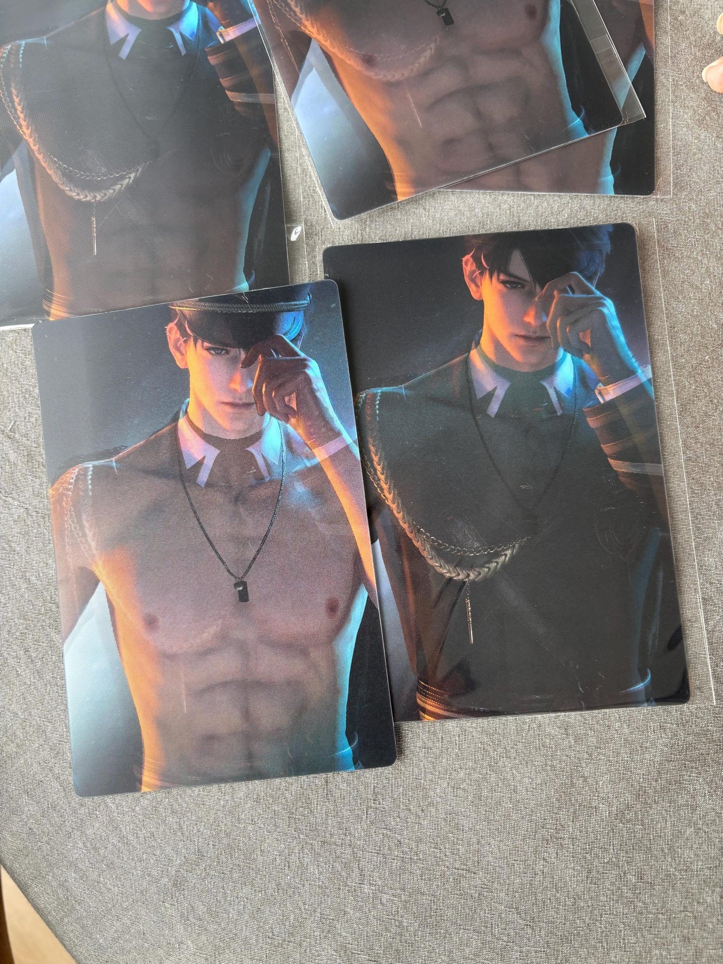 Caleb Sexy Card! Love and Deepspace Sylus Qinche Xavier Rafayel Zayne Otome gamer Ita bag gift