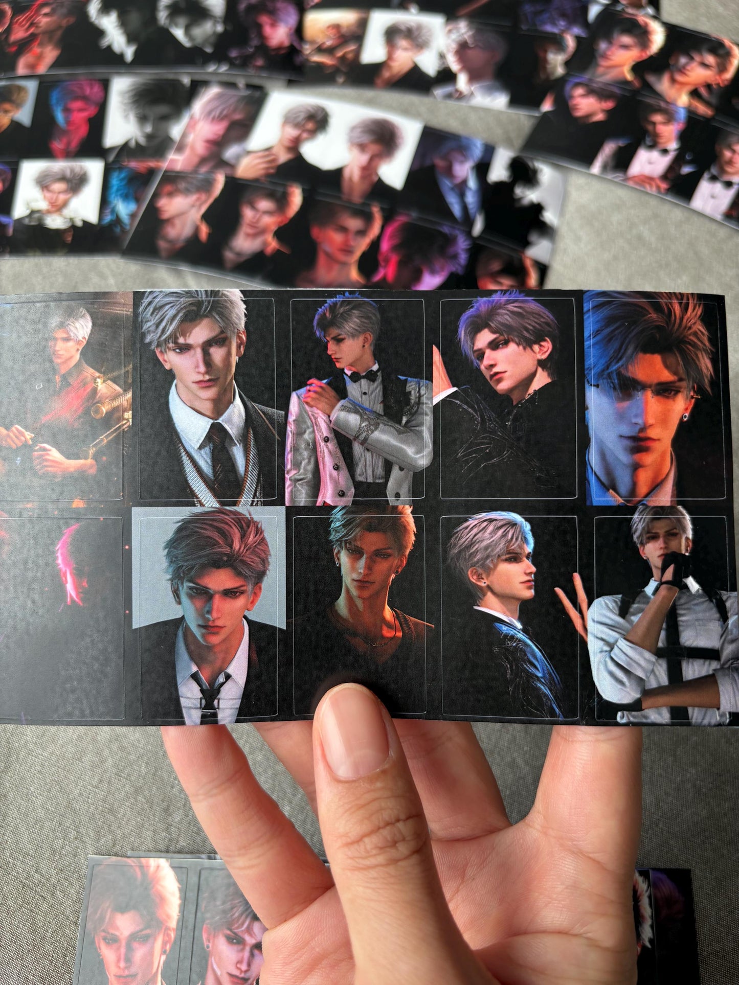 Love and Deepspace Stickers, Fanmade Sylus Set (80pcs)