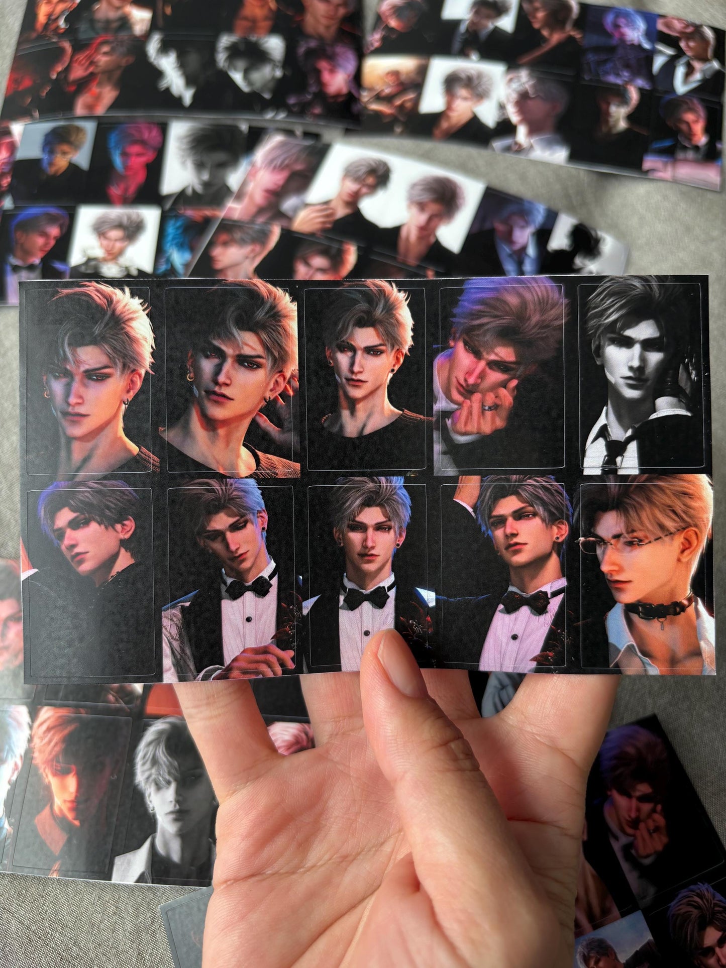 Love and Deepspace Stickers, Fanmade Sylus Set (80pcs)