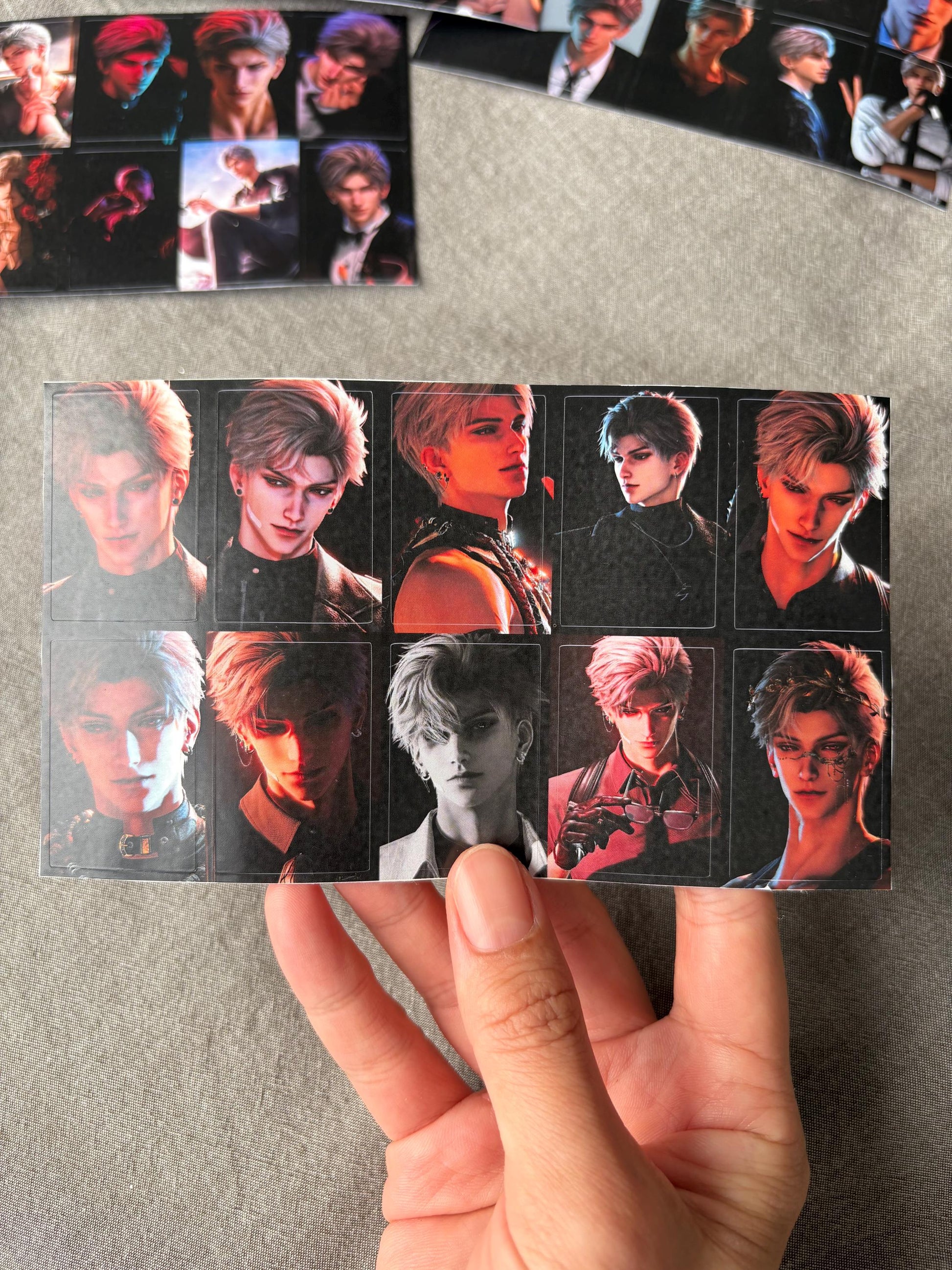 Love and Deepspace Stickers, Fanmade Sylus Set (80pcs)