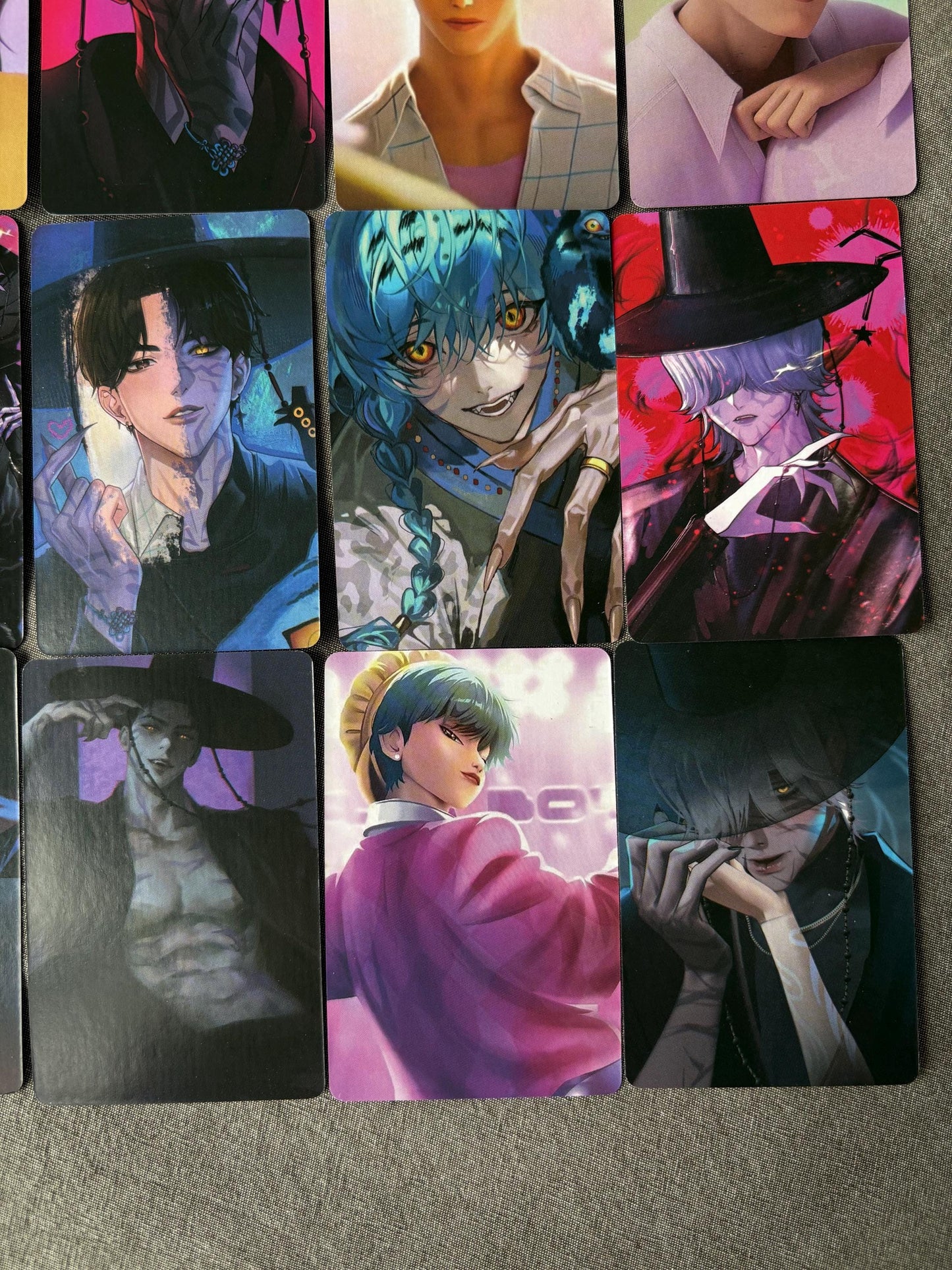 Saja Boys lomo cards (100pc) Kpop demon hunters soda pop virtual group Jinu Abs Romance Mistery Baby photocards