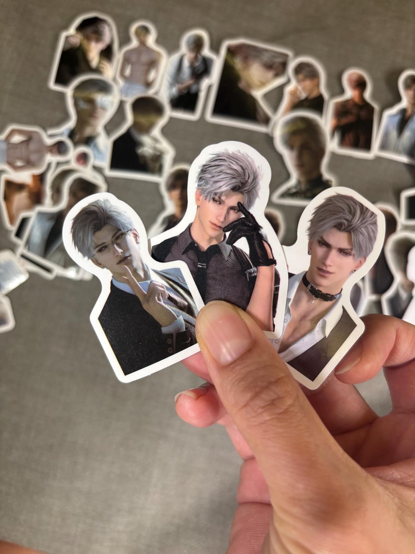 Love and Deepspace Sylus Stickers, Anime Gamer Decals - 100pcs