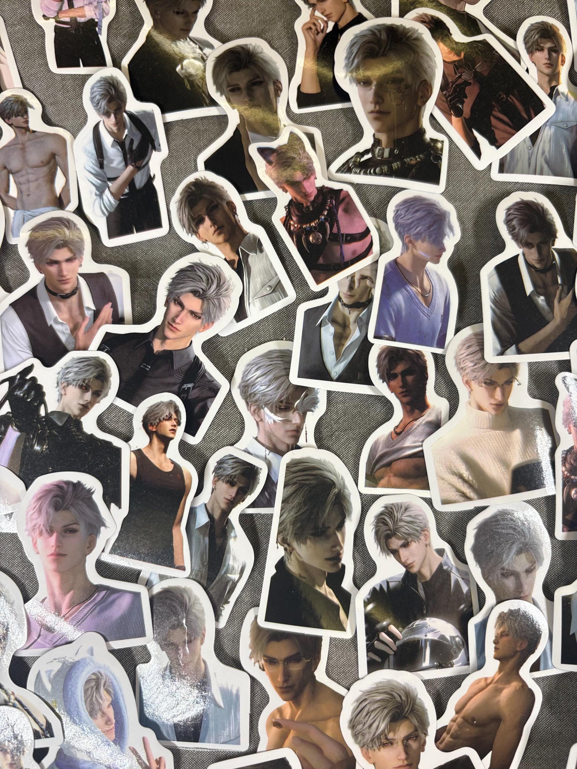 Love and Deepspace Sylus Stickers, Anime Gamer Decals - 100pcs