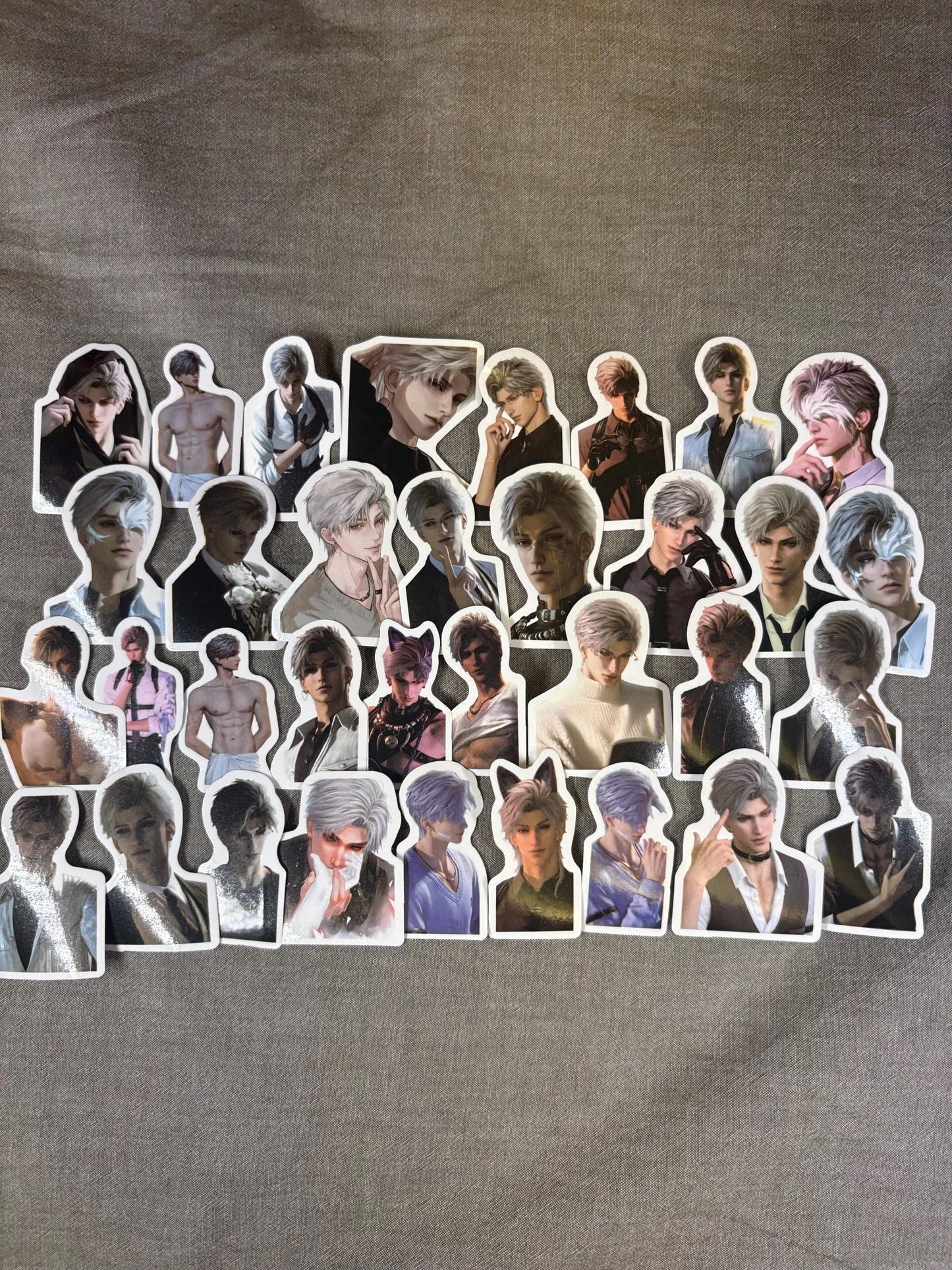 Love and Deepspace Sylus Stickers, Anime Gamer Decals - 100pcs