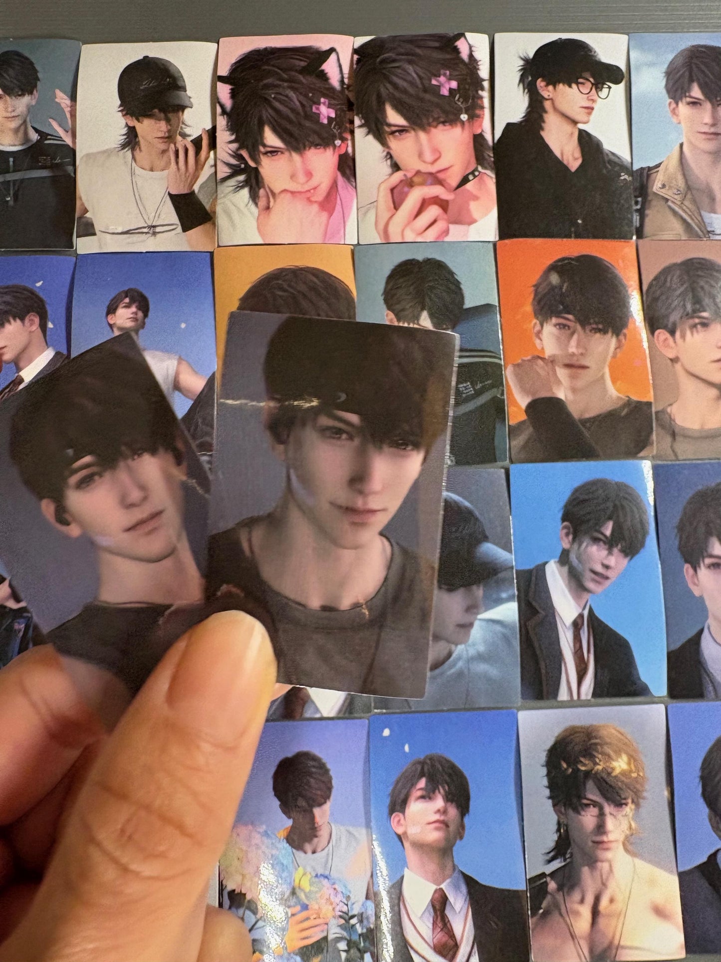 Love and Deepspace Caleb Stickers: 52-Piece Gamer Ita Bag Set