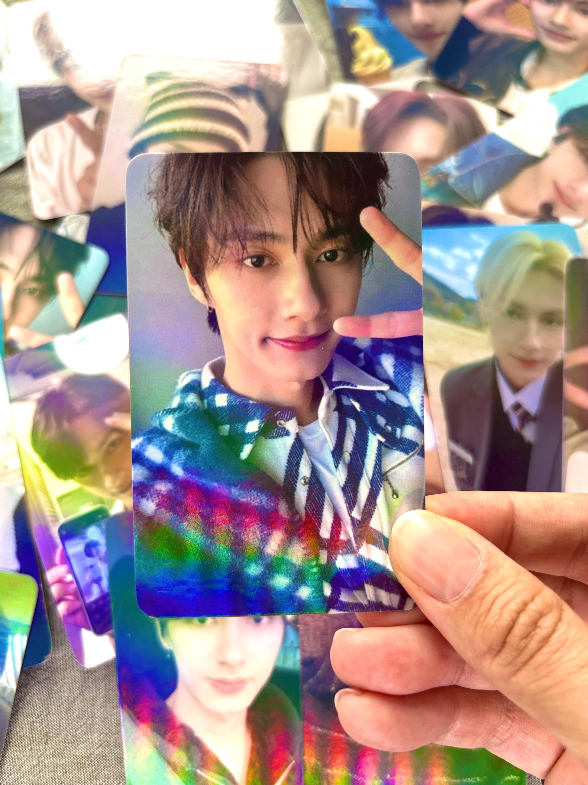 Jun Seventeen 50pc/set The8 KPOP Photocards SVT merch lomo card