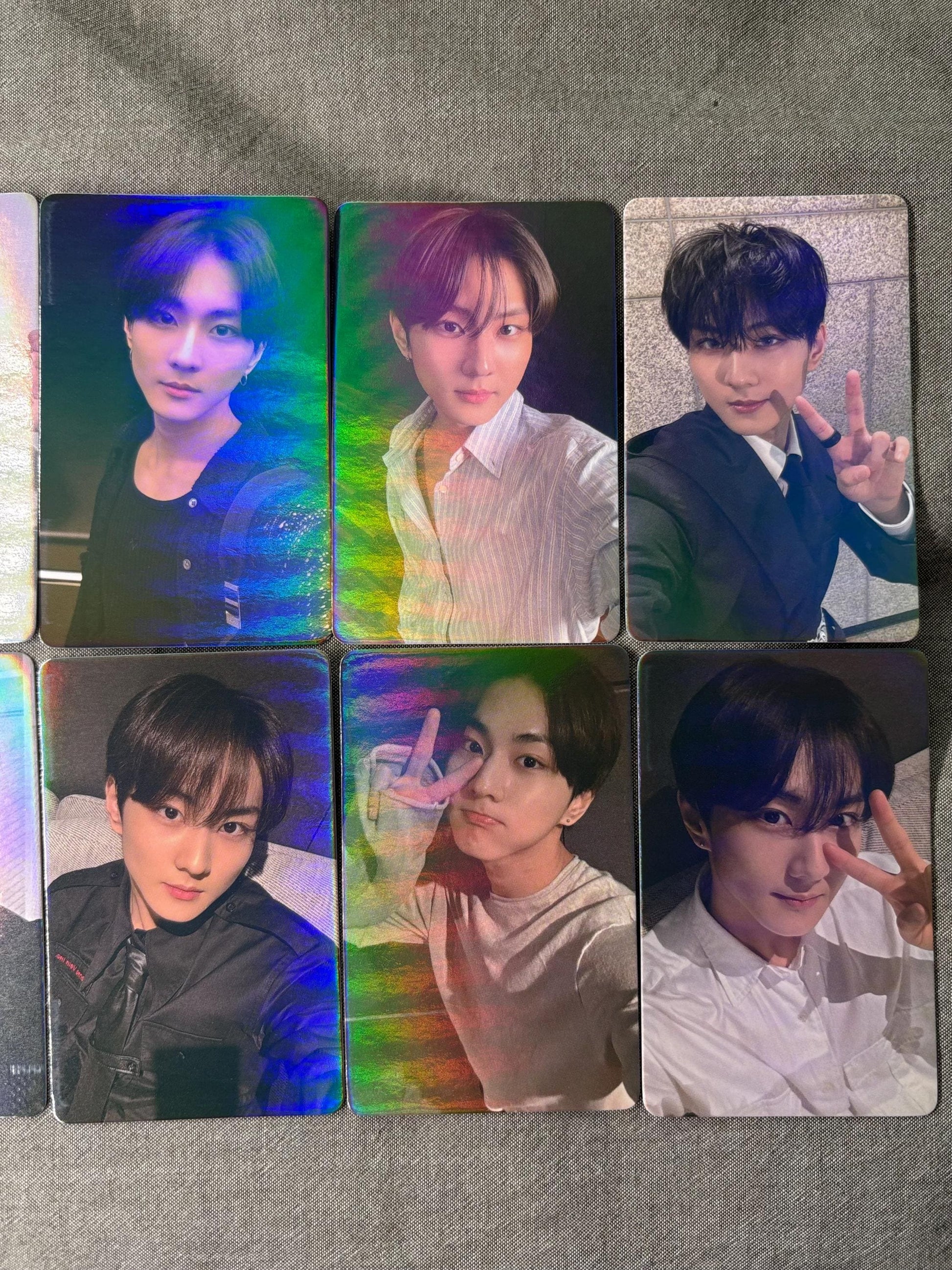 Jungwon 50pc/set holographic cards E N H Y P E N Kpop boy group merch lomo photocards