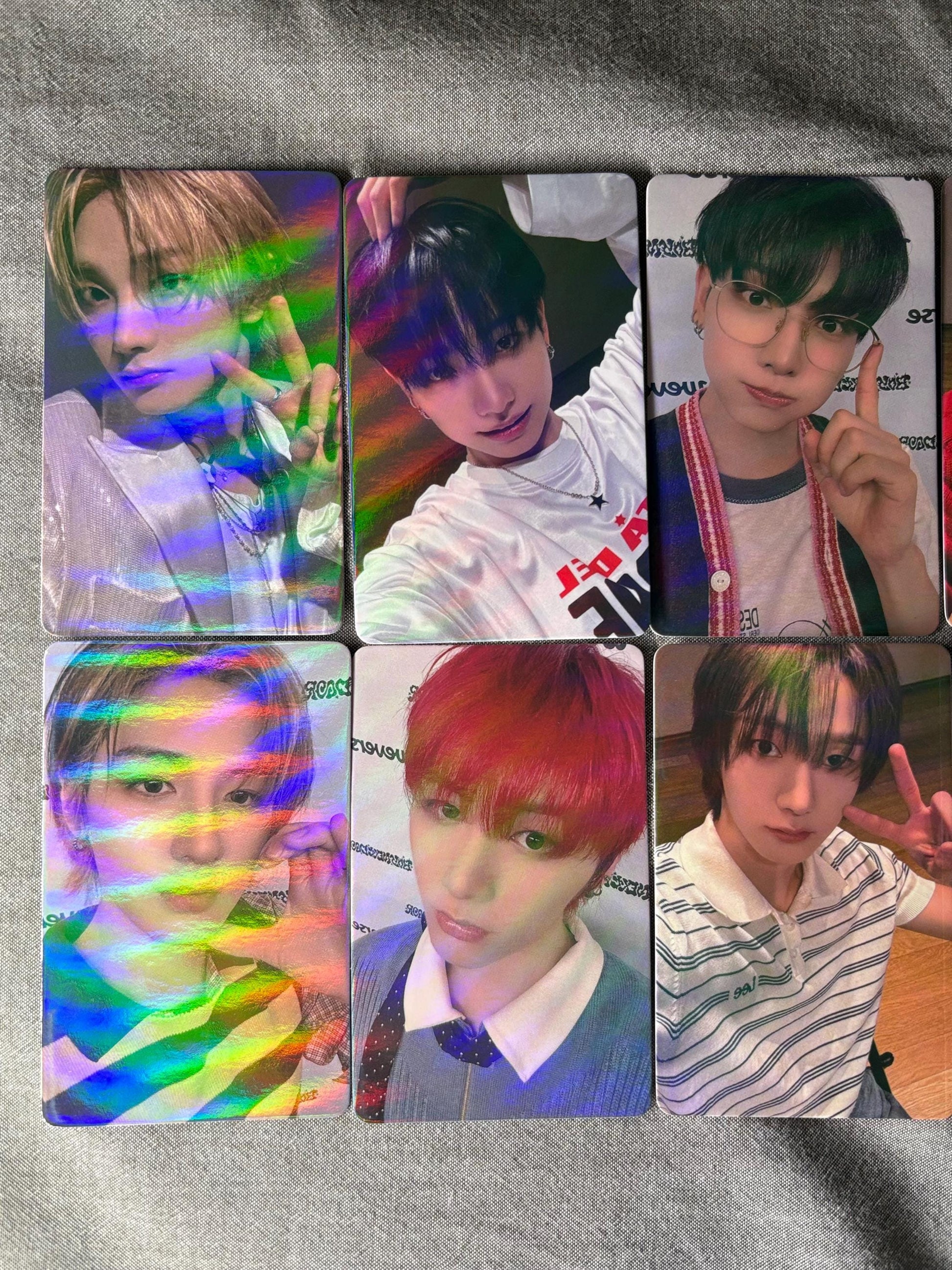 BoyNextDoor 50pc/set photocards holographic Taesan Sungho Jaehyun Leehan Riwoo Woonhak Kpop merch