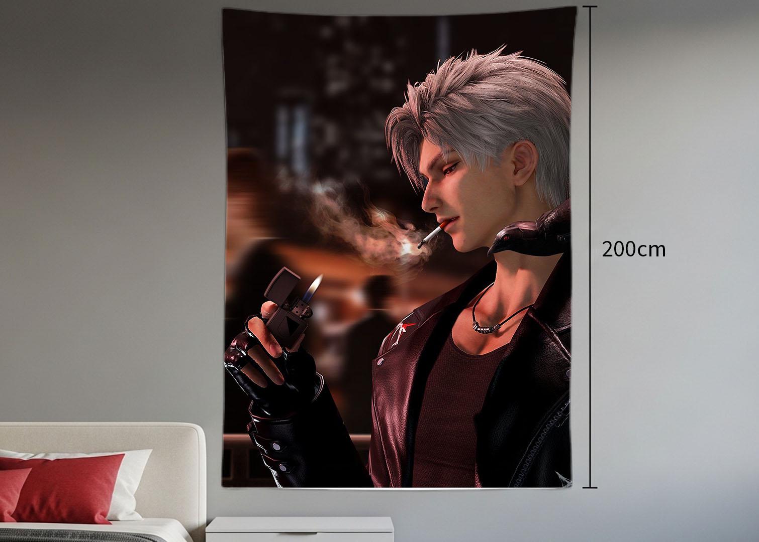 Sylus Hanging Tapestry | Love and Deepspace | Personalized Wall Art | Polyester Fabric | Ship Flag Banner