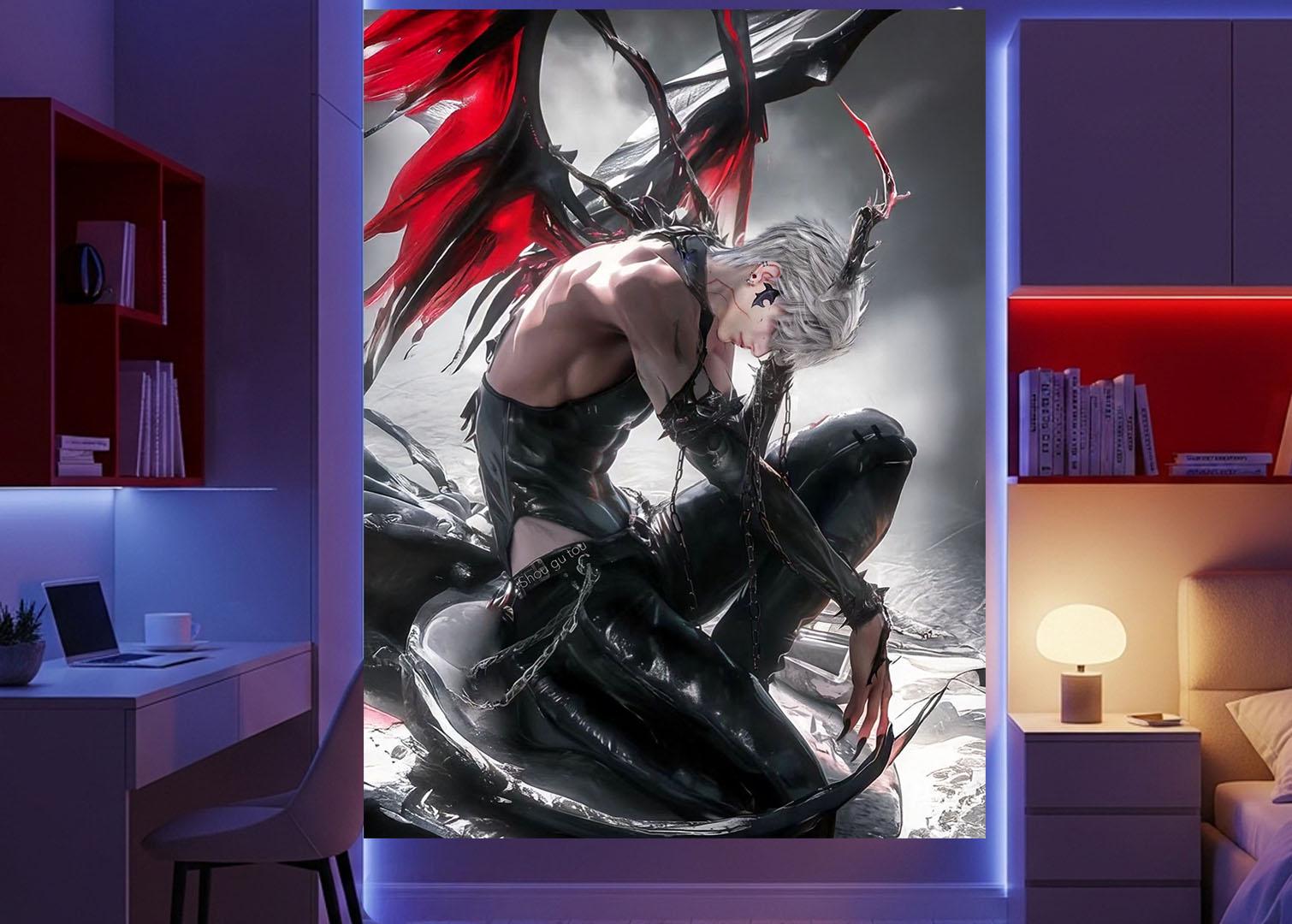 Sylus Hanging Tapestry | Love and Deepspace | Personalized Wall Art | Polyester Fabric | Ship Flag Banner