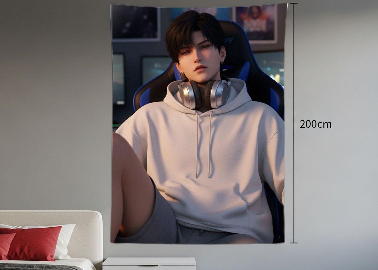 Zayne Tapestry: Love and Deepspace Wall Art, Custom Print