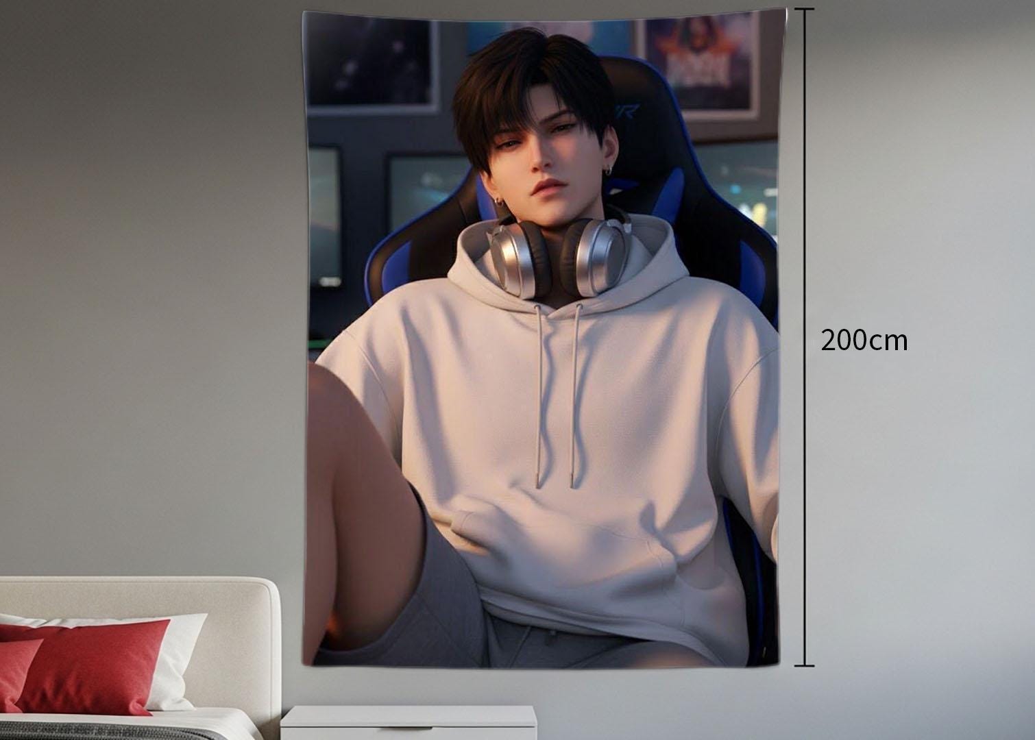 Zayne Tapestry: Love and Deepspace Wall Art, Custom Print