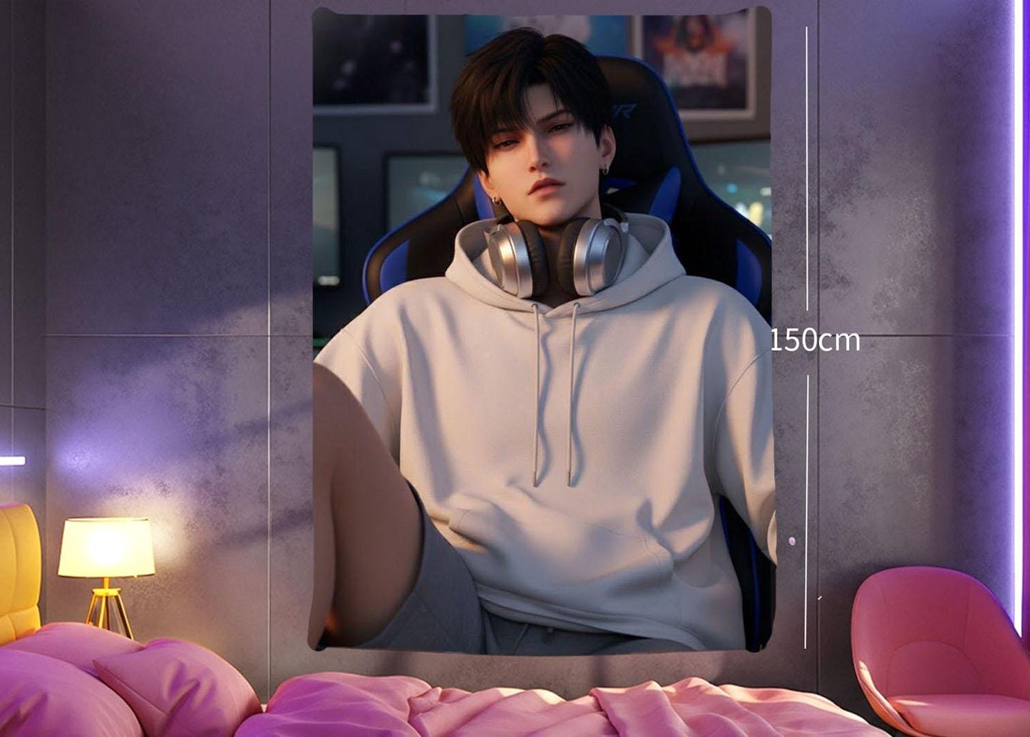 Zayne Tapestry: Love and Deepspace Wall Art, Custom Print