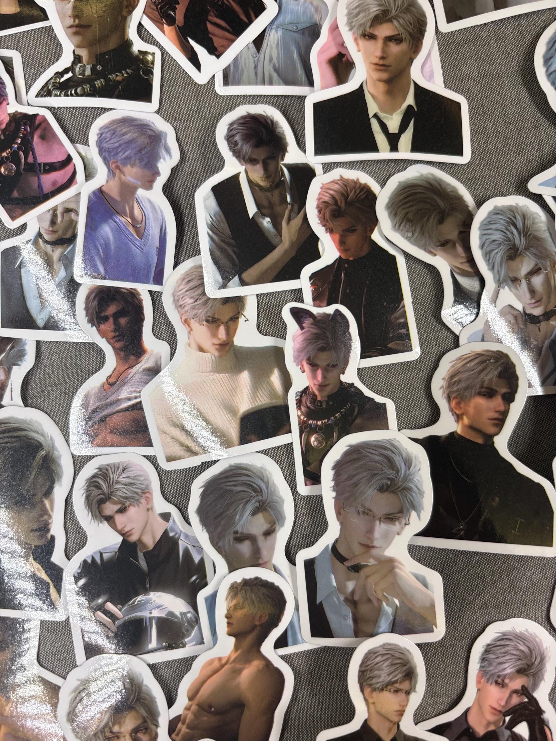 Love and Deepspace Sylus Stickers, Anime Gamer Decals - 100pcs