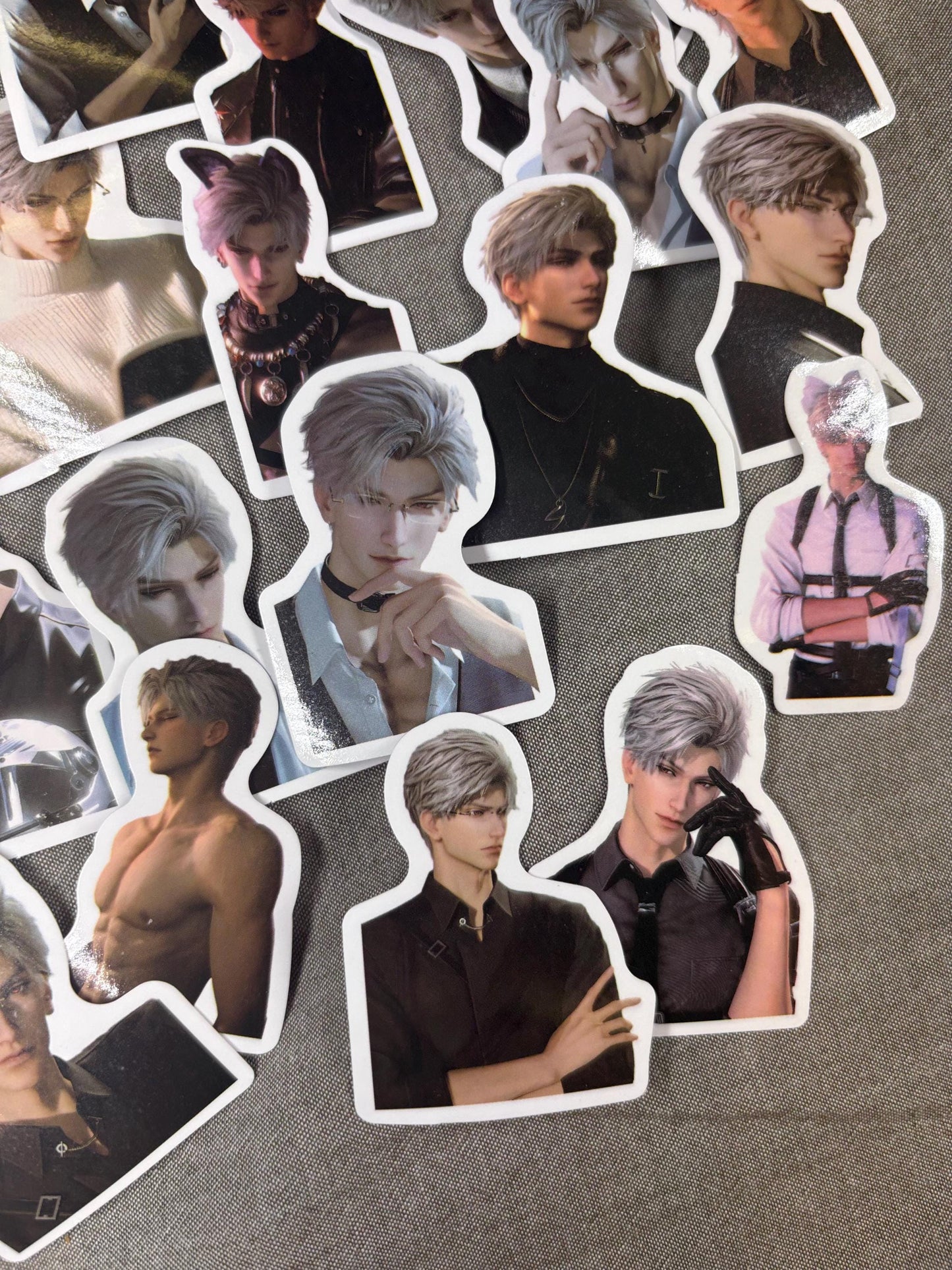 Love and Deepspace Sylus Stickers, Anime Gamer Decals - 100pcs