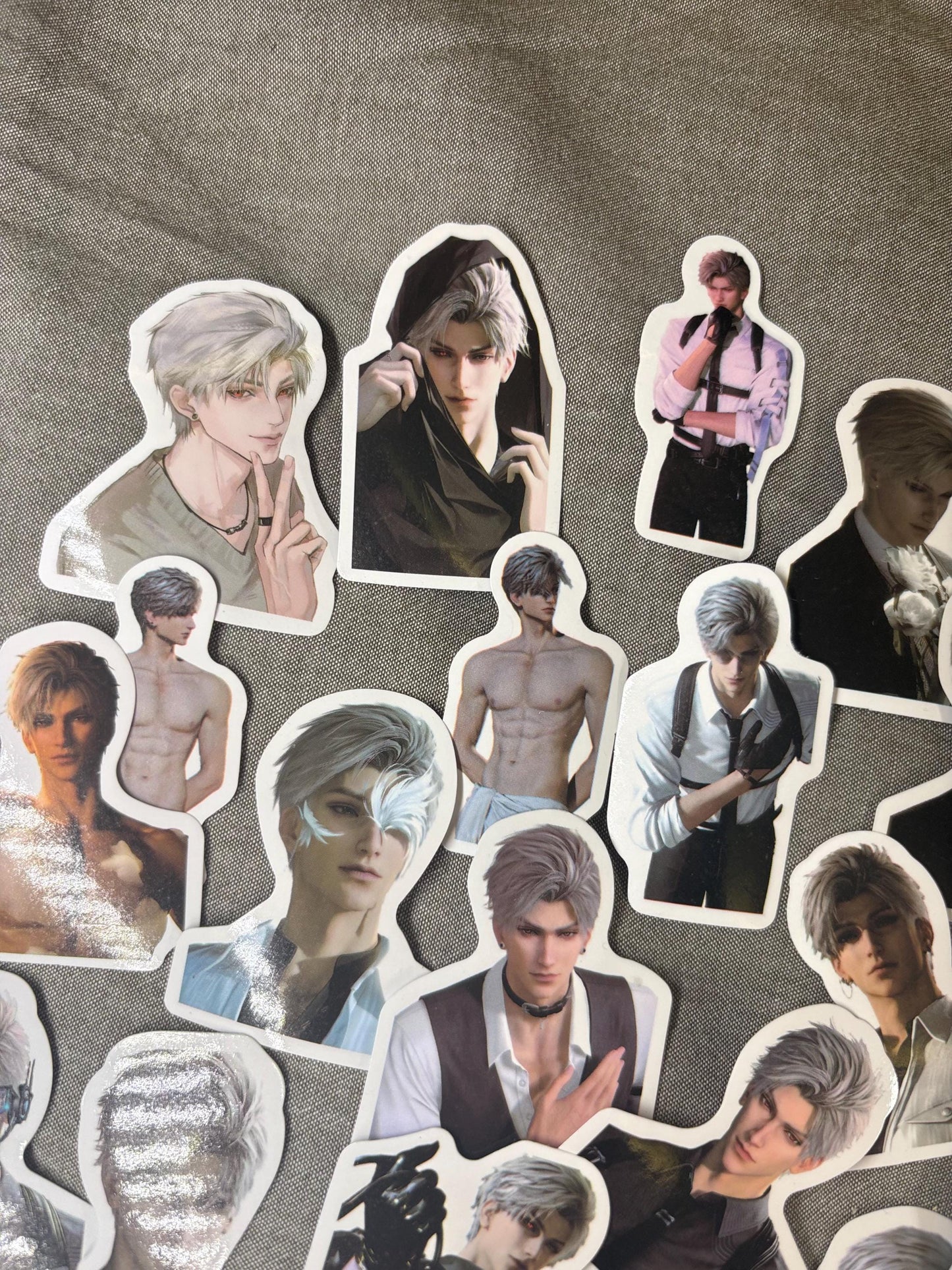 Love and Deepspace Sylus Stickers, Anime Gamer Decals - 100pcs