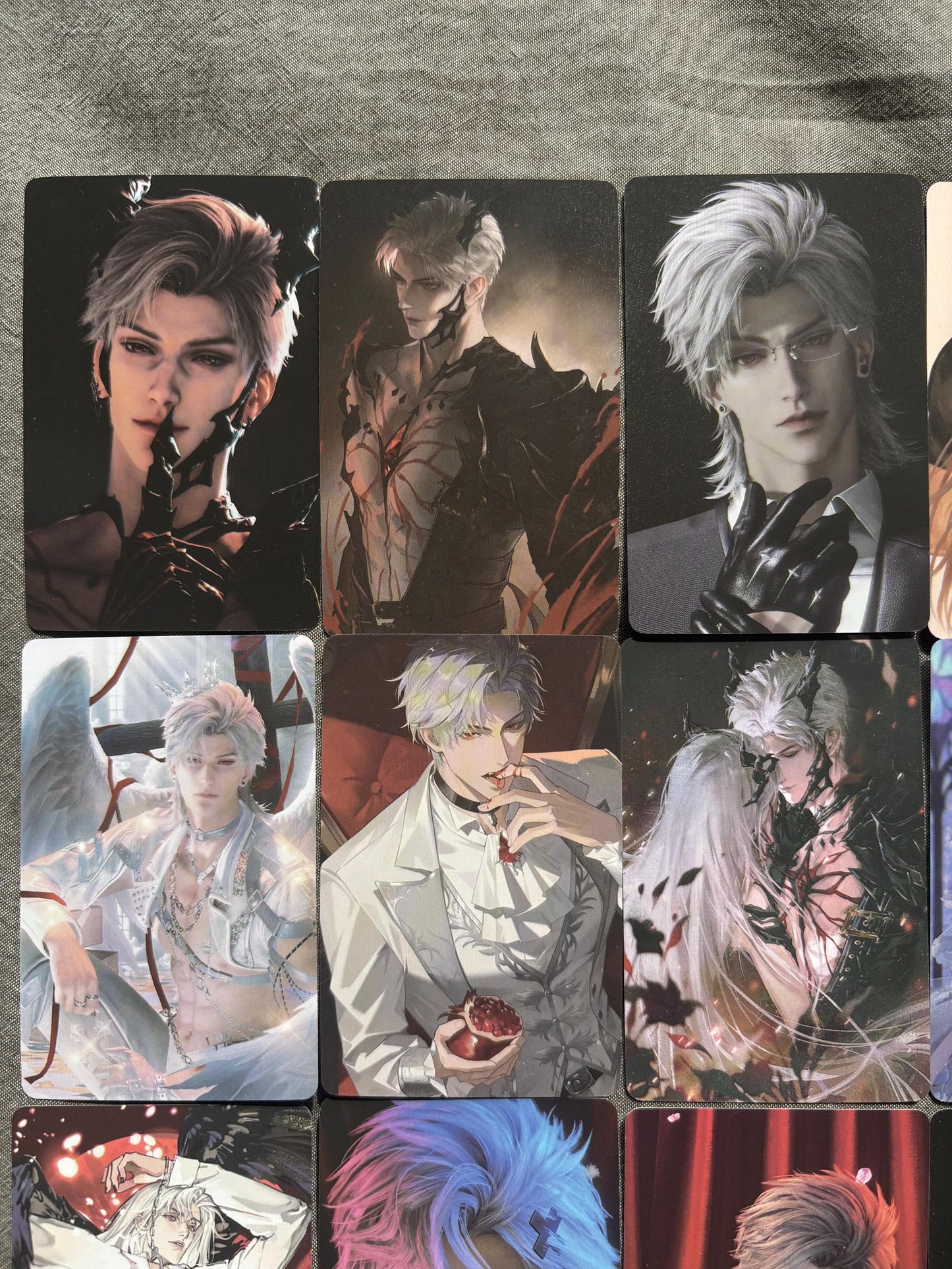 50pcs/set Sylus photo cards! Love and Deepspace LaDS Xavier Rafayel Zayne Caleb Otome gamer gift