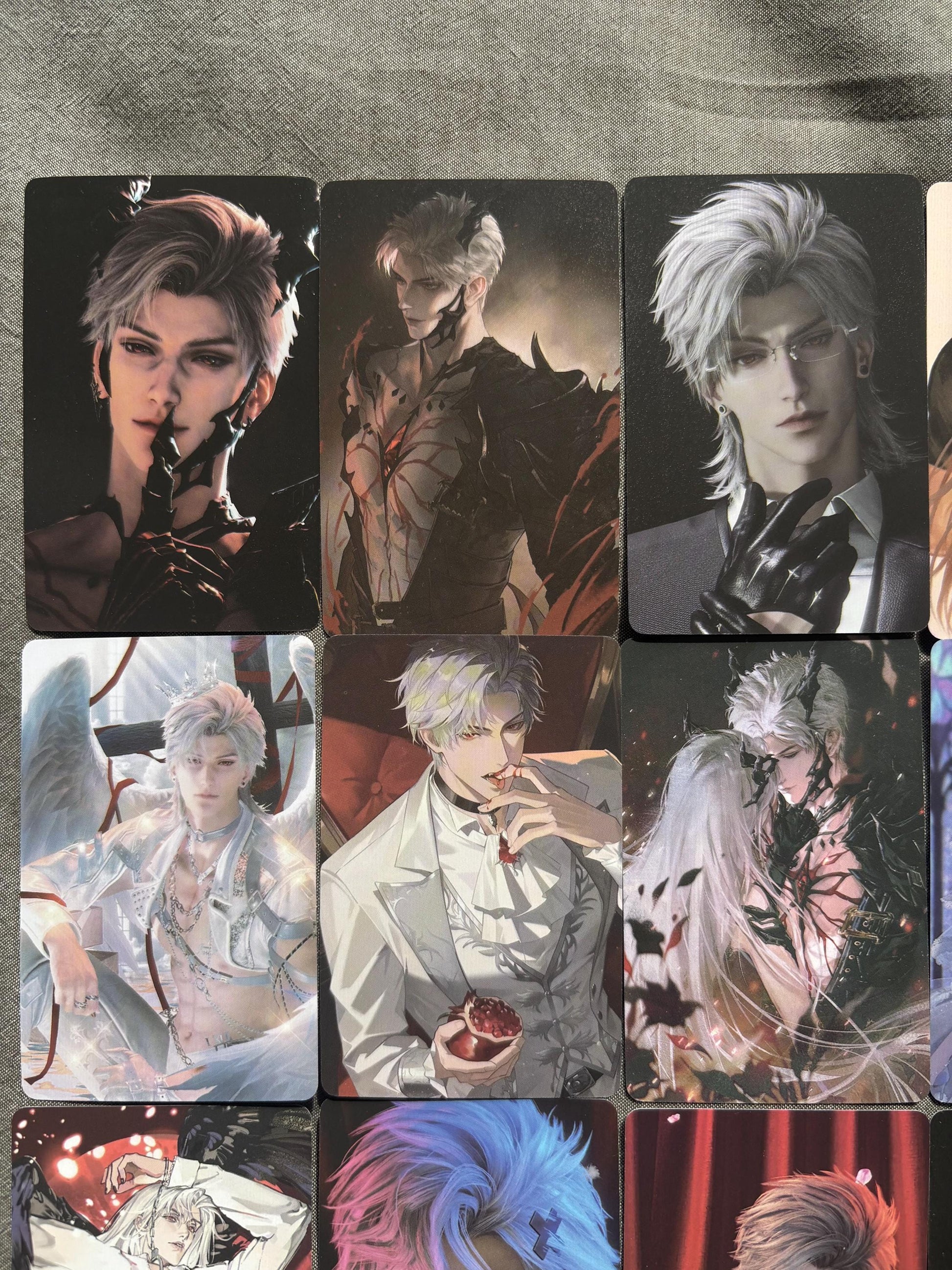 50pcs/set Sylus photo cards! Love and Deepspace LaDS Xavier Rafayel Zayne Caleb Otome gamer gift