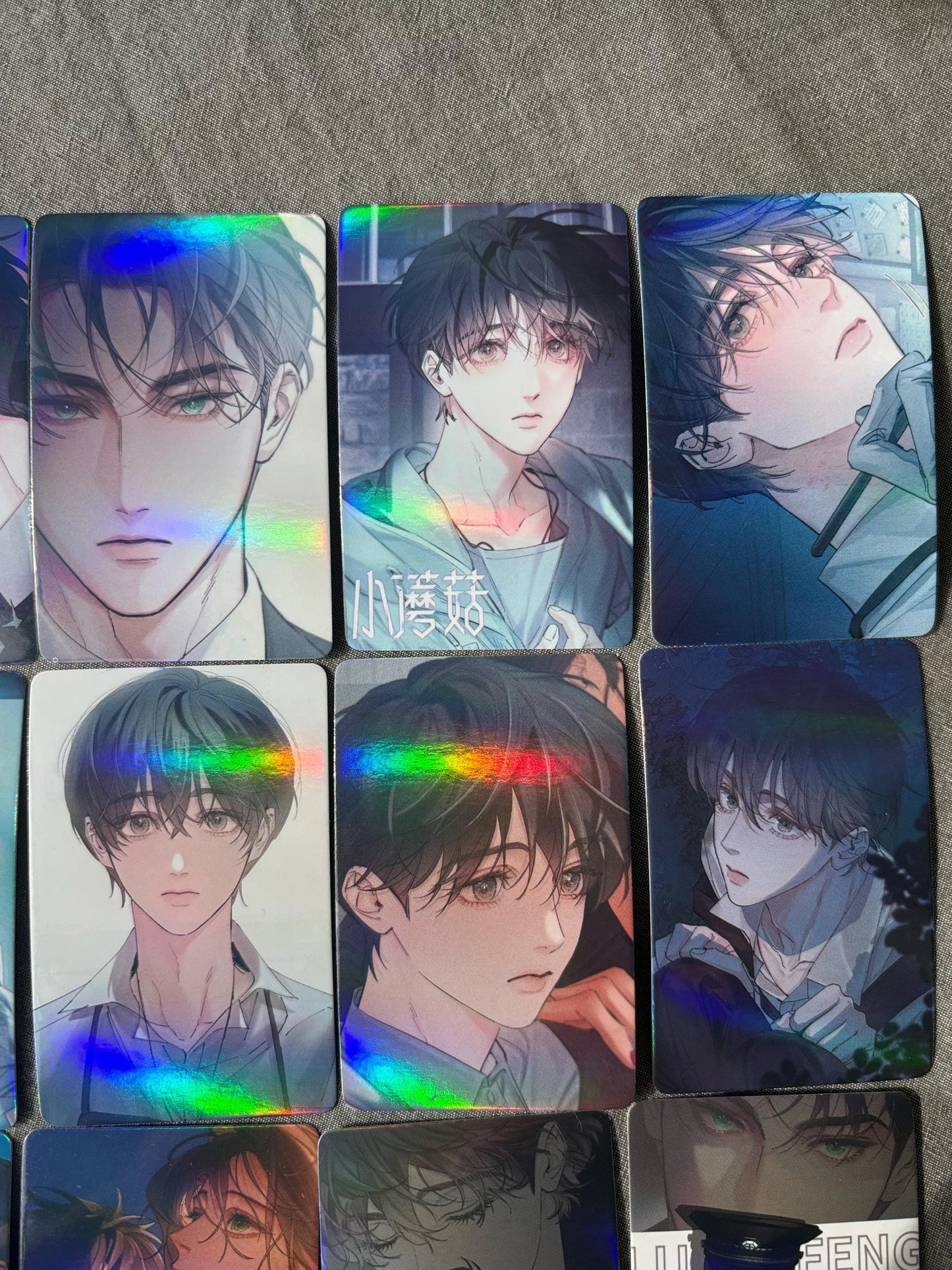 Little Mushroom 55pc holographic Lomo cards Wrong But Still Right Lu Feng An Zhe Yaoi Korean Manhua SciFi BL manga C019