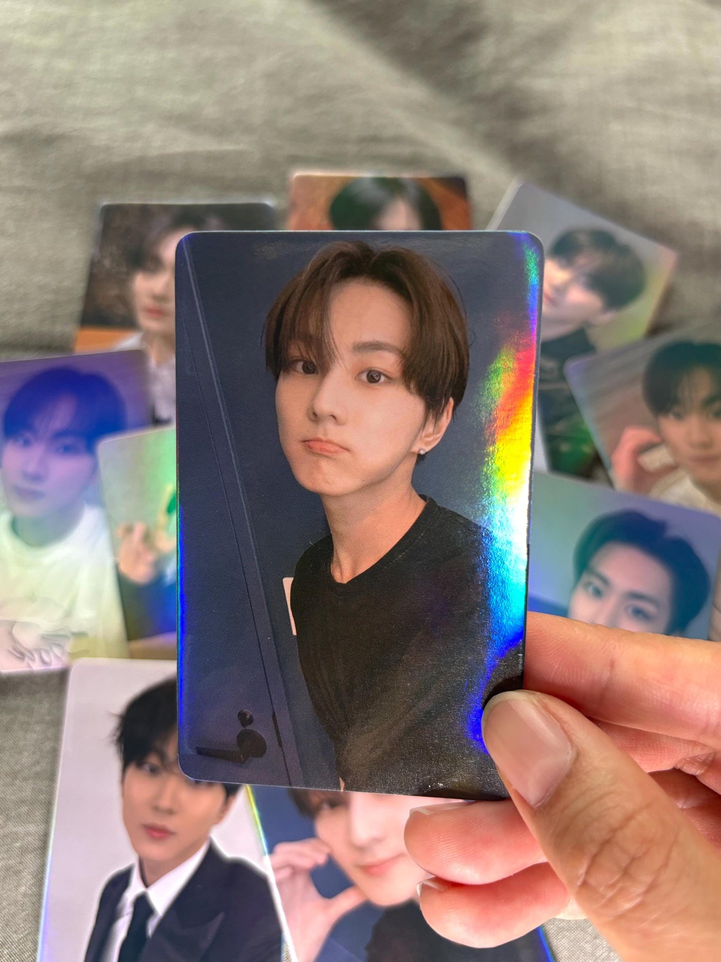 Jungwon 50pc/set holographic cards E N H Y P E N Kpop boy group merch lomo photocards