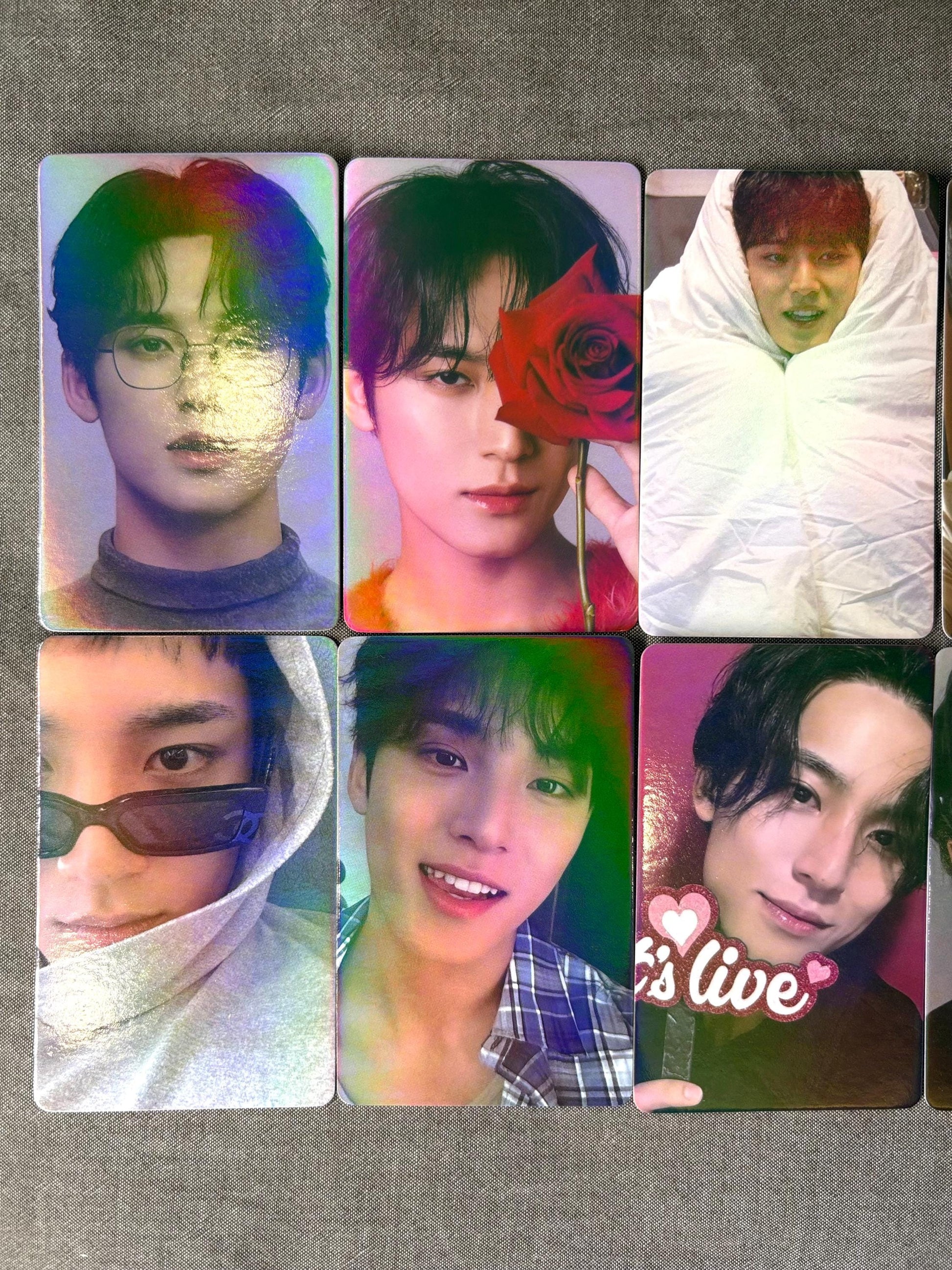 Mingyu Seventeen 55pc/set KPOP Photocards SVT merch lomo card C062