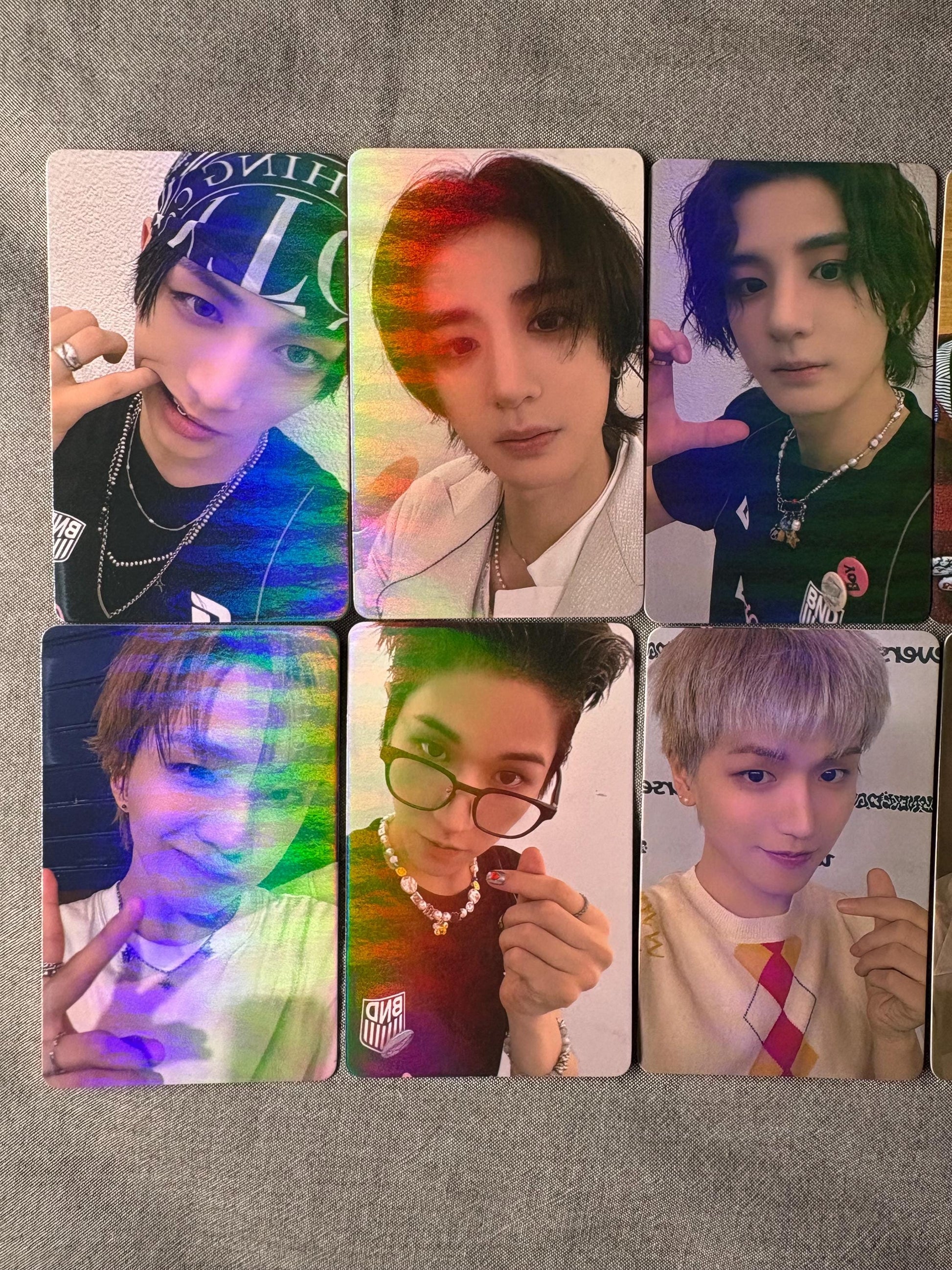 BoyNextDoor 50pc/set photocards holographic Taesan Sungho Jaehyun Leehan Riwoo Woonhak Kpop merch