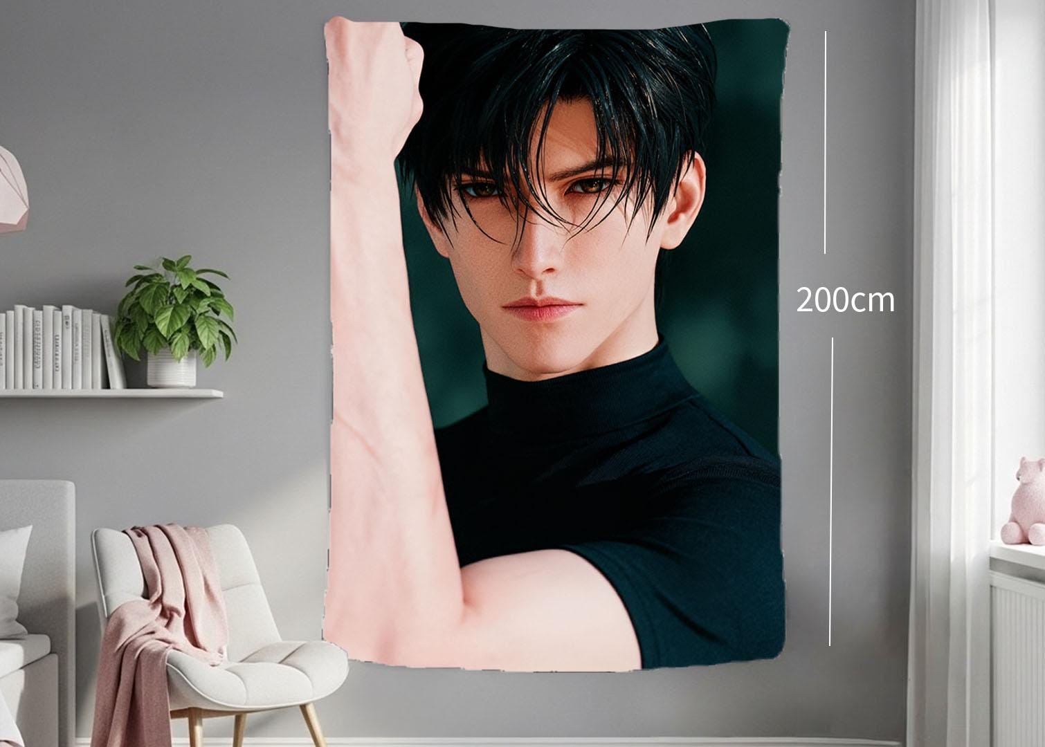 Zayne Hanging Tapestry | Love and Deepspace | Personalized Wall Art | Made to Order | Polyester Fabric | Ship Flag Banner