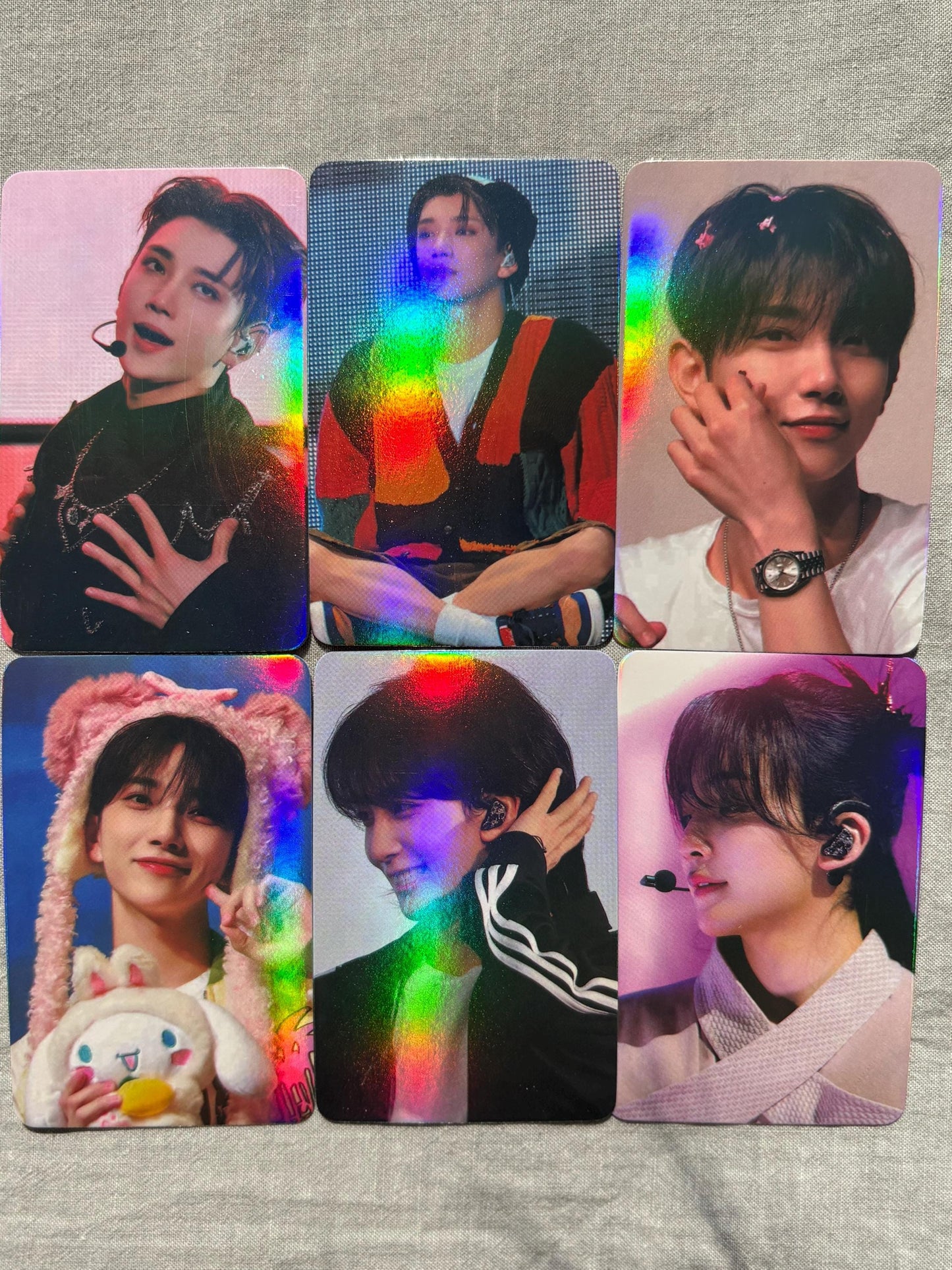Seventeen 55pc/set Holographic Photocards SCoups Jeonghan Joshua Jun Hoshi Wonwoo Woozi DK Mingyu The8 Seungkwan Vernon Dino Kpop Lomo Card