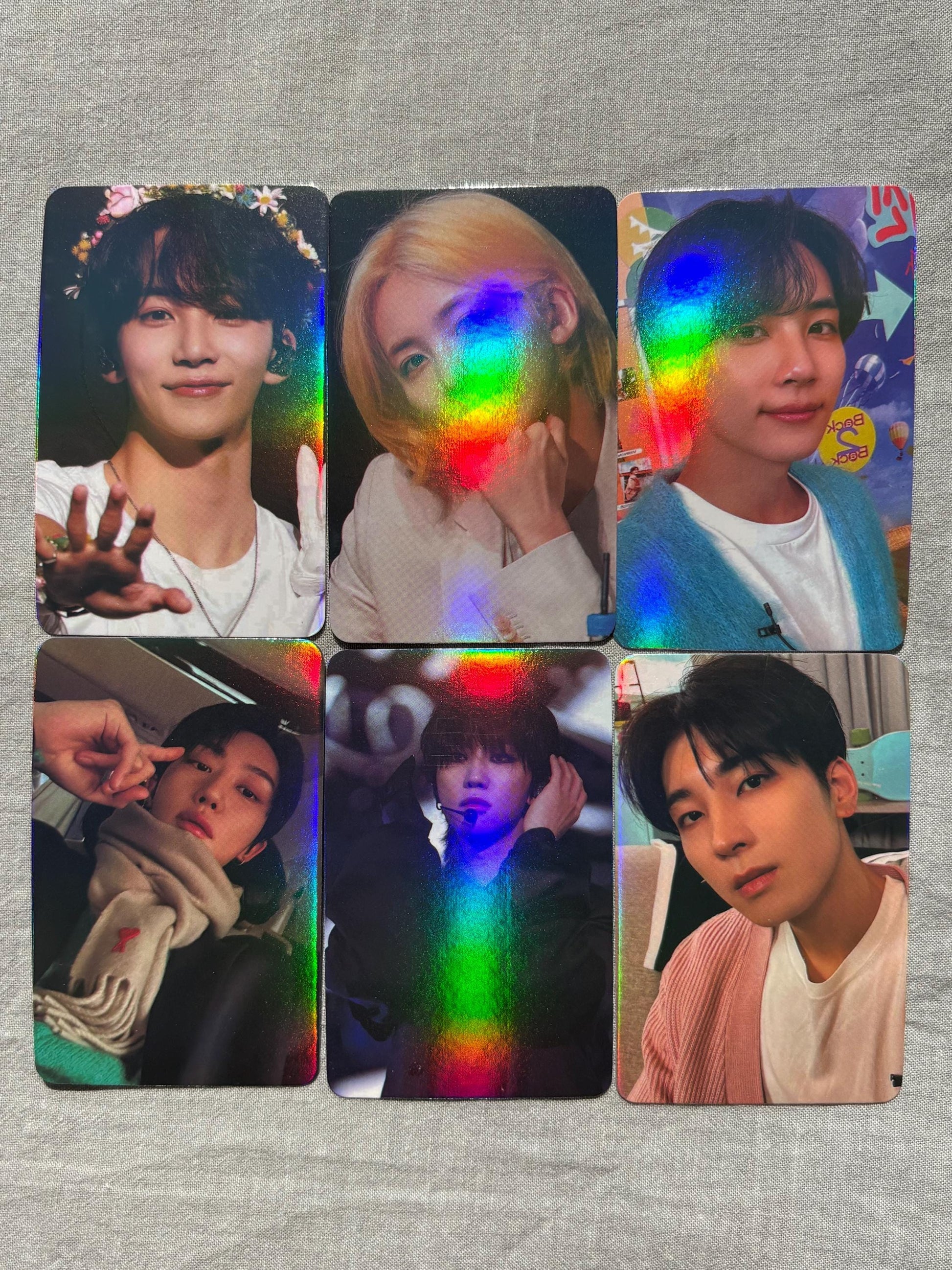 Seventeen 55pc/set Holographic Photocards SCoups Jeonghan Joshua Jun Hoshi Wonwoo Woozi DK Mingyu The8 Seungkwan Vernon Dino Kpop Lomo Card
