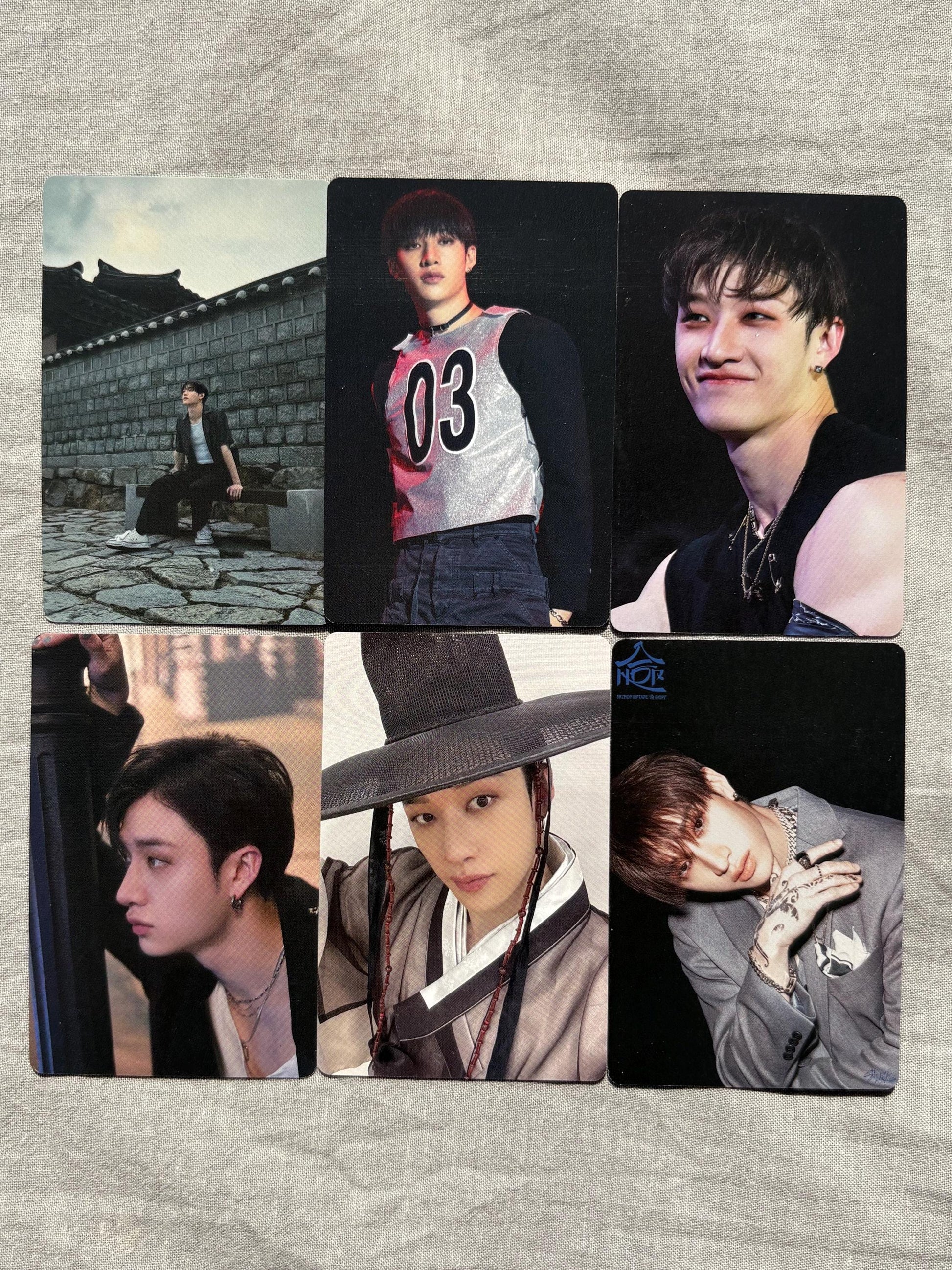 Bangchan Stray Kids Lomo Cards: KPOP Fan Merch (55pc Set)