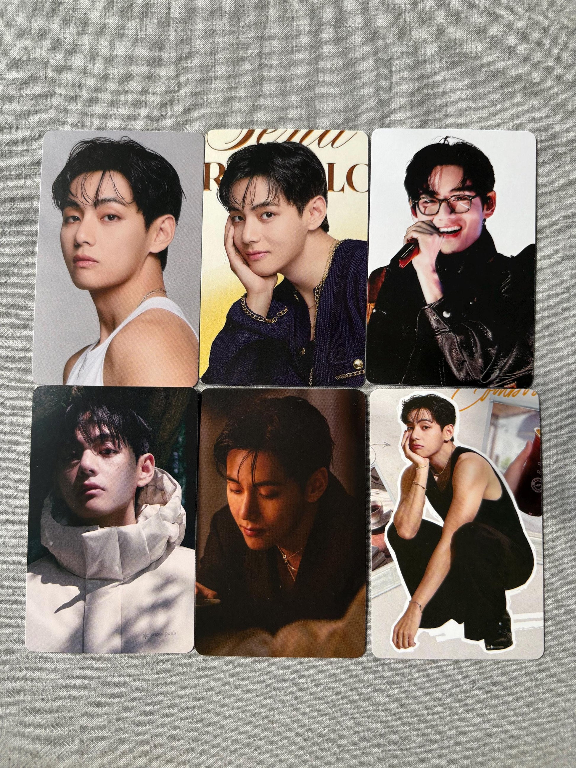 Taehyung 30pc lomo cards Kpop fan made photocards BTS gift for ARMY