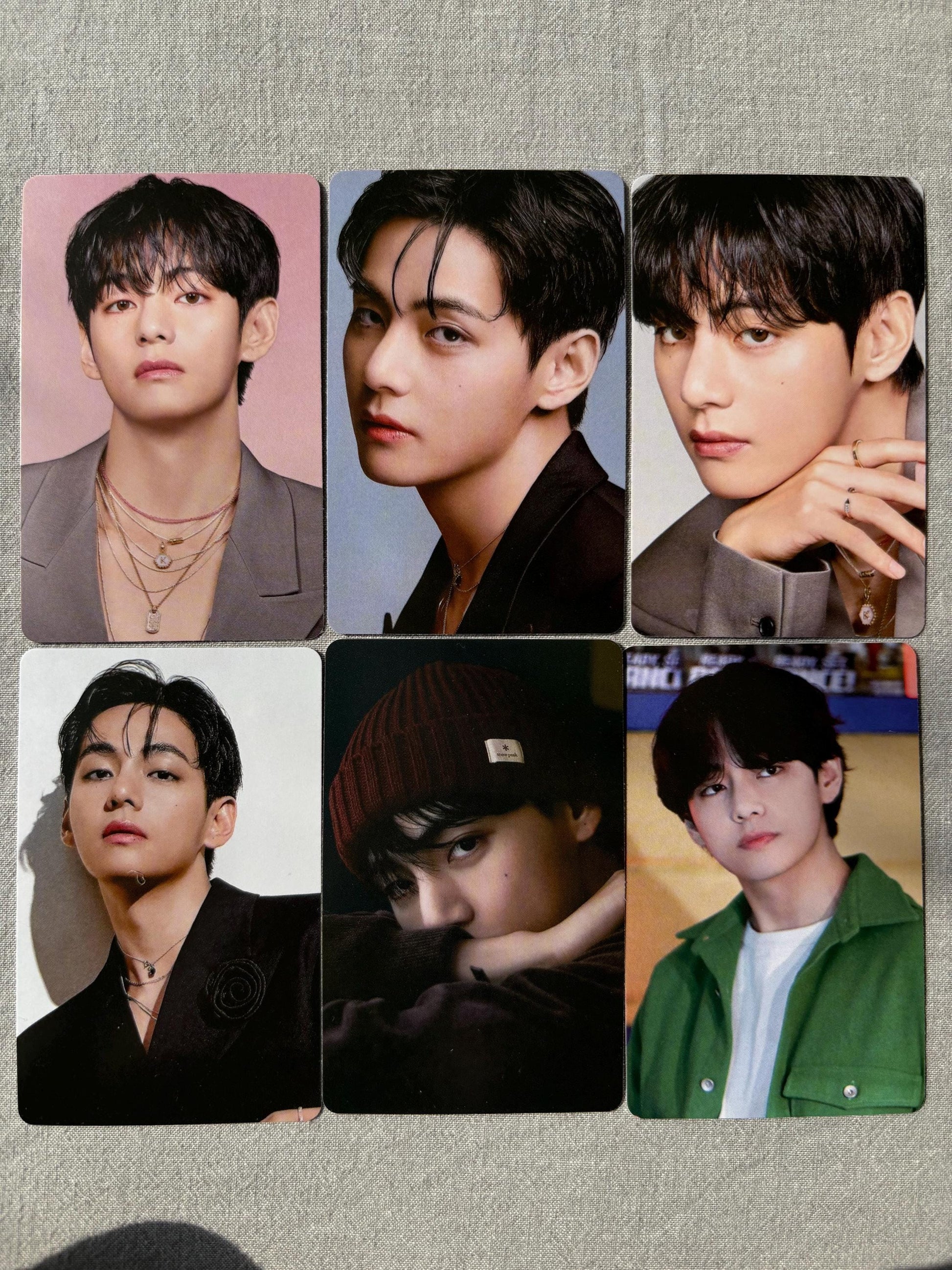 Taehyung 30pc lomo cards Kpop fan made photocards BTS gift for ARMY