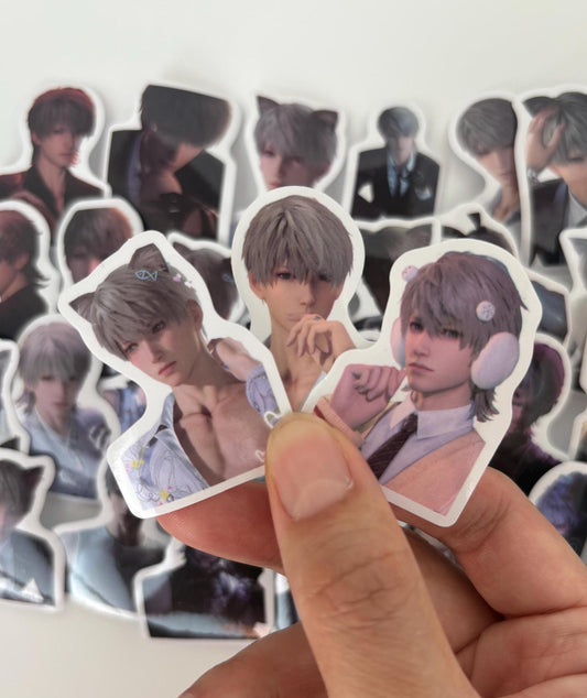 Xavier Stickers 100pcs | Love and Deepspace Otome gamer Ita bag gift