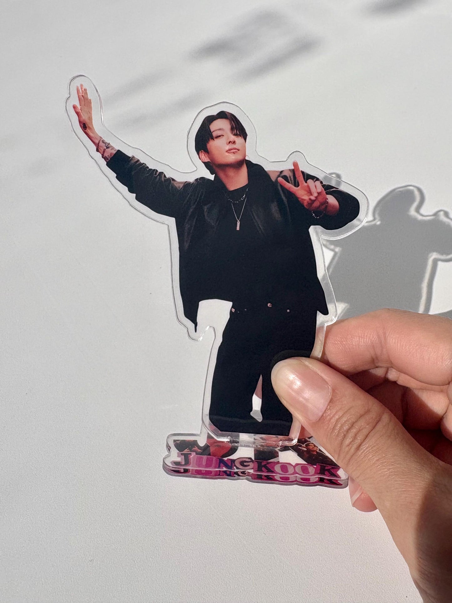 6pcs Jungkook Acrylic Standee Set: Kpop Fan Art BTS Merch