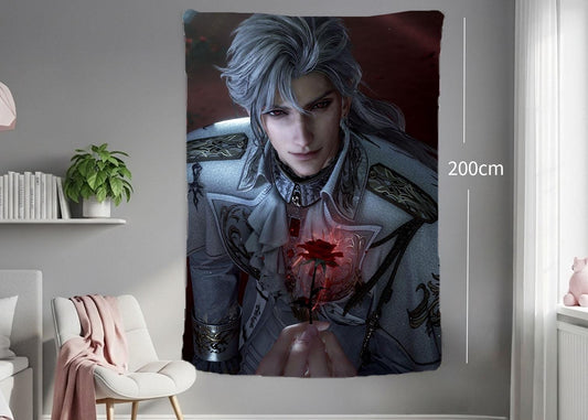 Sylus Hanging Tapestry | Love and Deepspace | Personalized Wall Art | Polyester Fabric | Ship Flag Banner