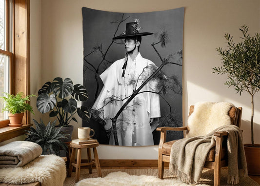 Park Bo-gum Hanging Tapestry | bogummy | Personalized Wall Art | Polyester Fabric | Ship Flag Banner