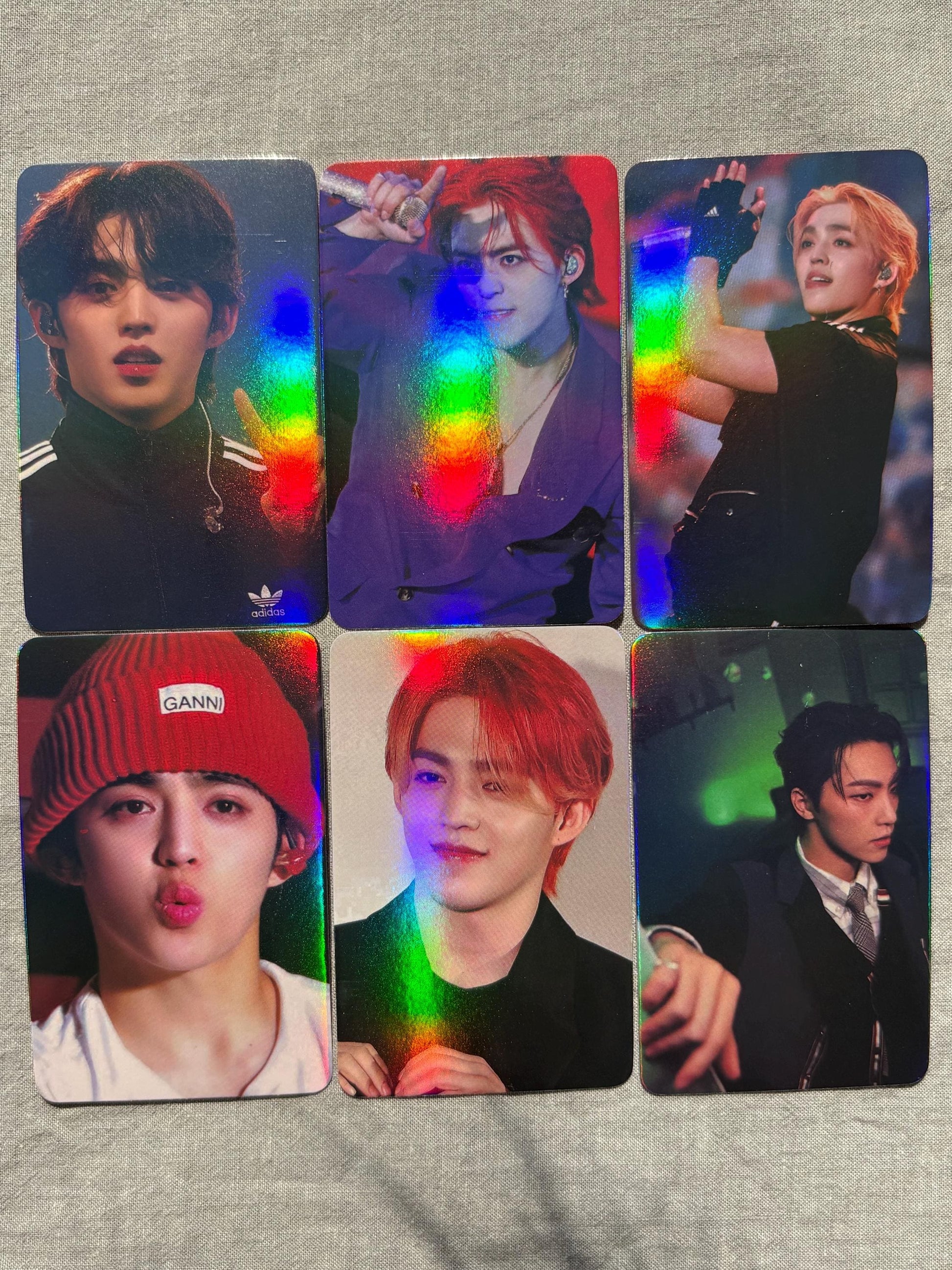 Seventeen 55pc/set Holographic Photocards SCoups Jeonghan Joshua Jun Hoshi Wonwoo Woozi DK Mingyu The8 Seungkwan Vernon Dino Kpop Lomo Card
