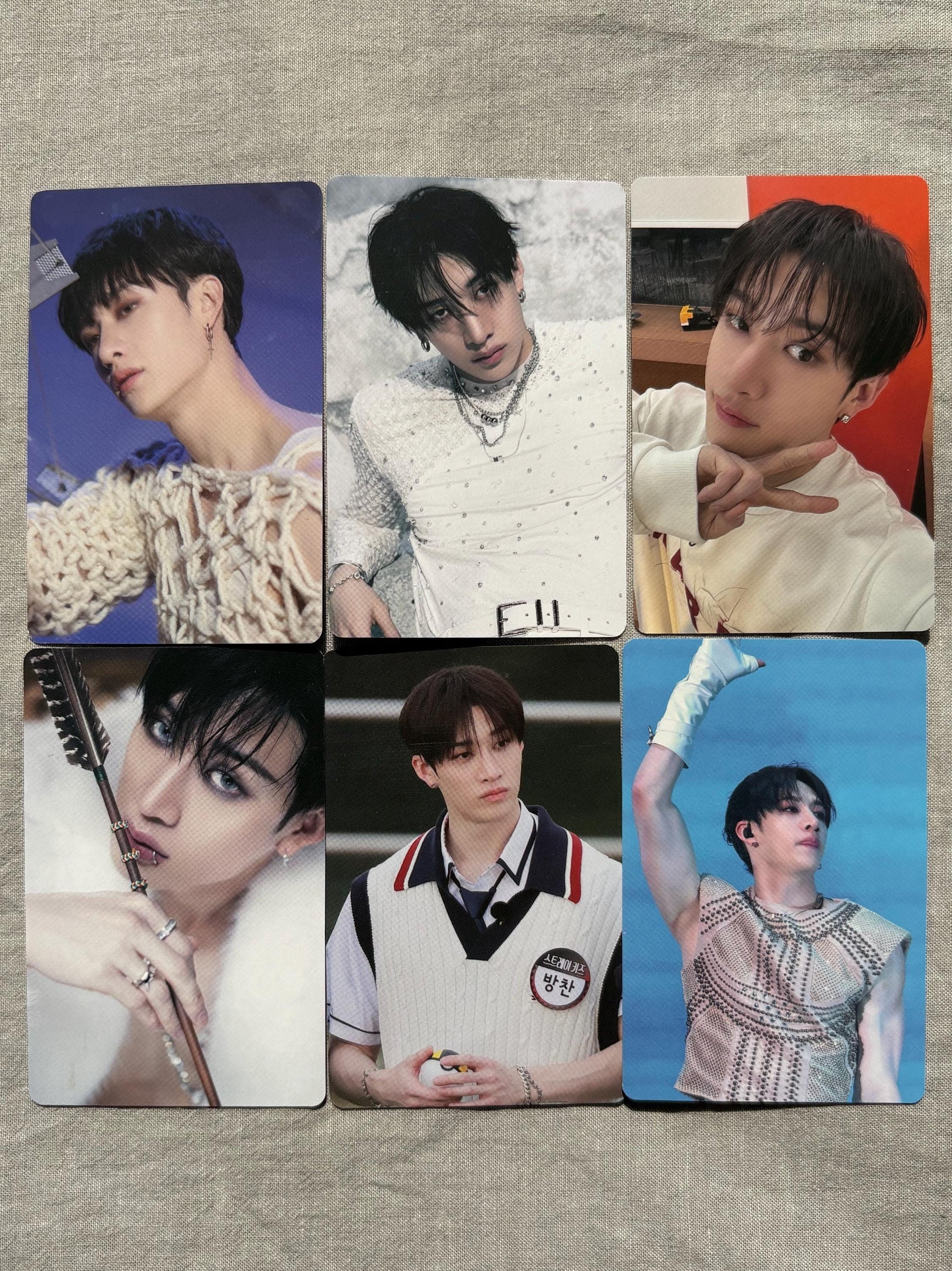 Bangchan Stray Kids Lomo Cards: KPOP Fan Merch (55pc Set)