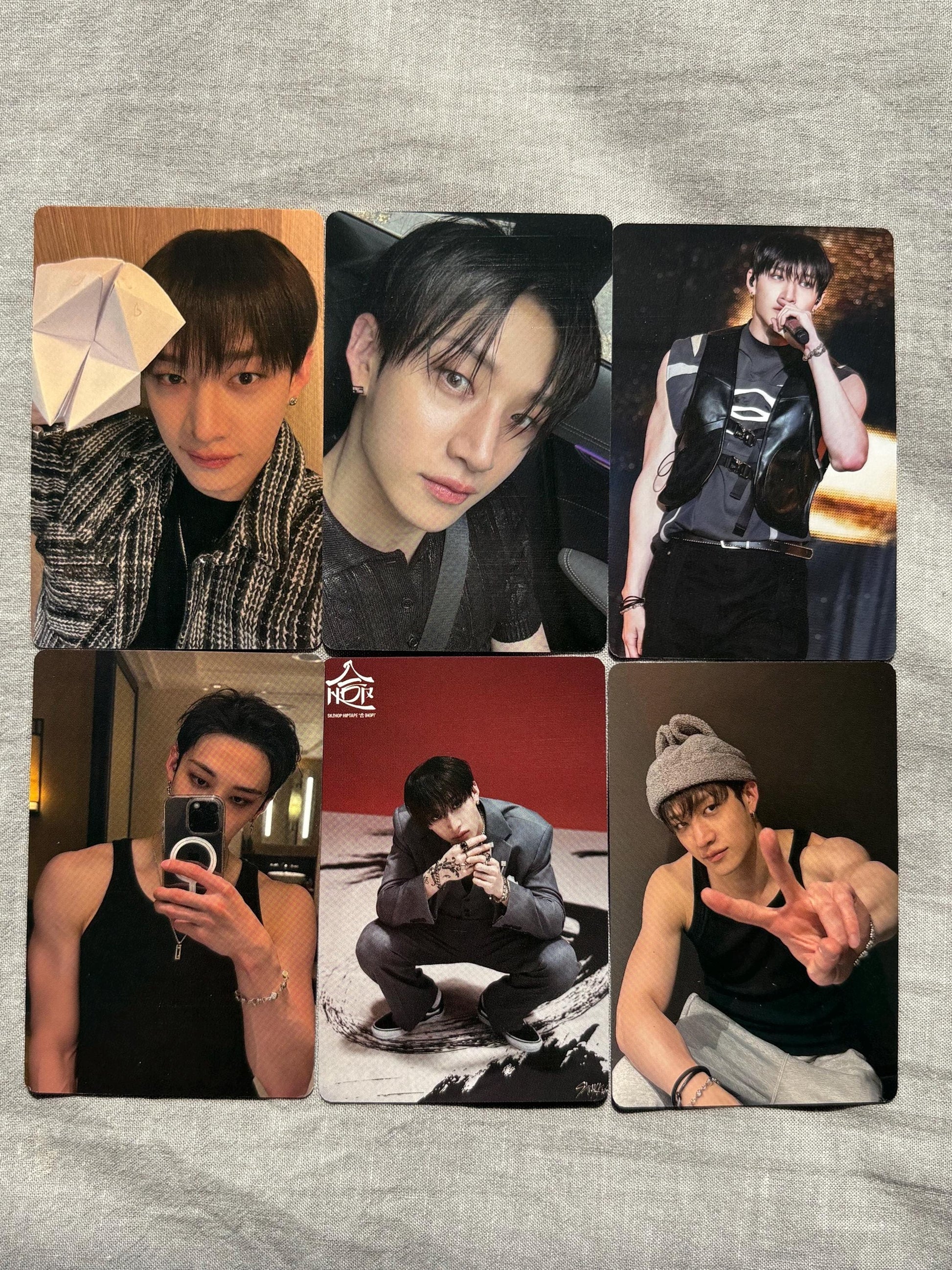 Bangchan Stray Kids Lomo Cards: KPOP Fan Merch (55pc Set)