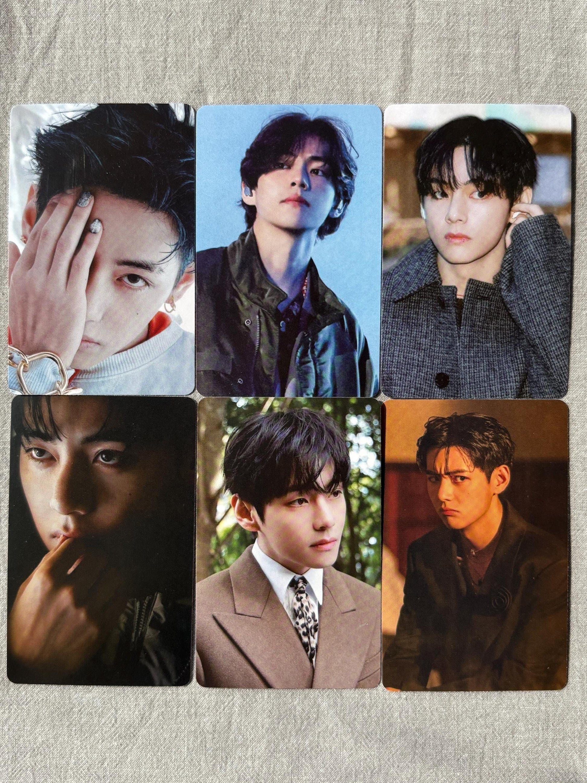 Taehyung 30pc lomo cards Kpop fan made photocards BTS gift for ARMY