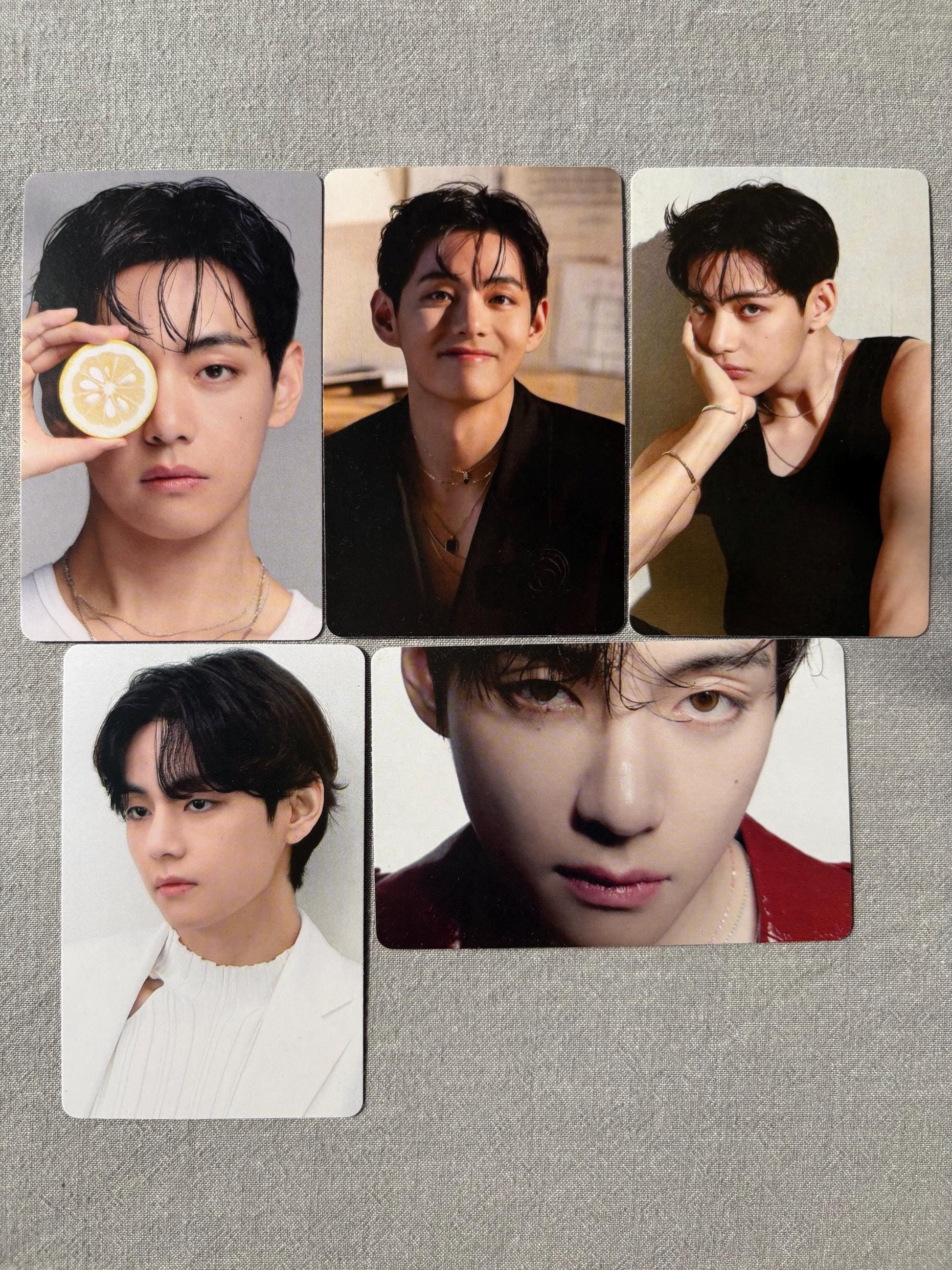Taehyung 30pc lomo cards Kpop fan made photocards BTS gift for ARMY