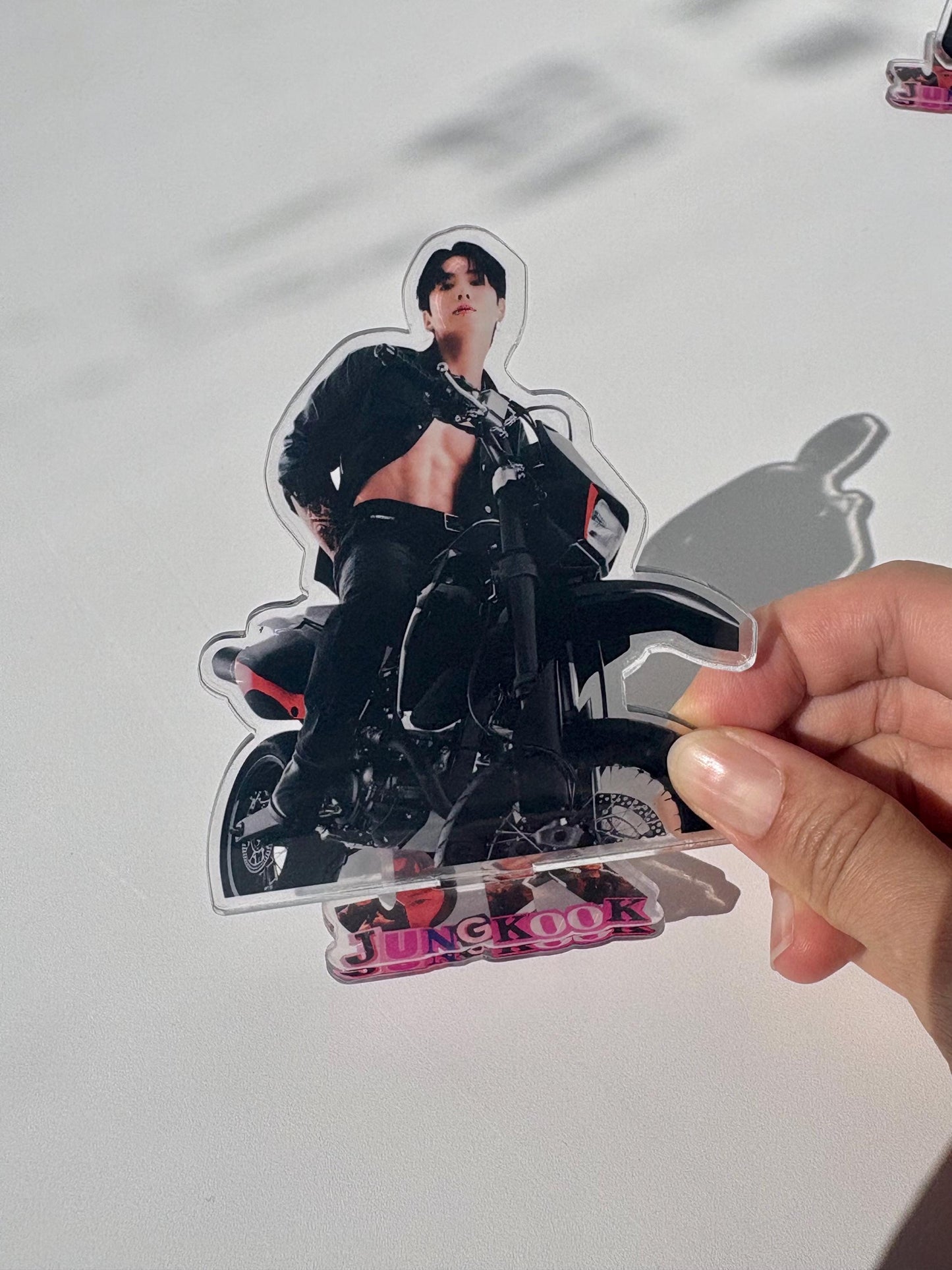 6pcs Jungkook Acrylic Standee Set: Kpop Fan Art BTS Merch