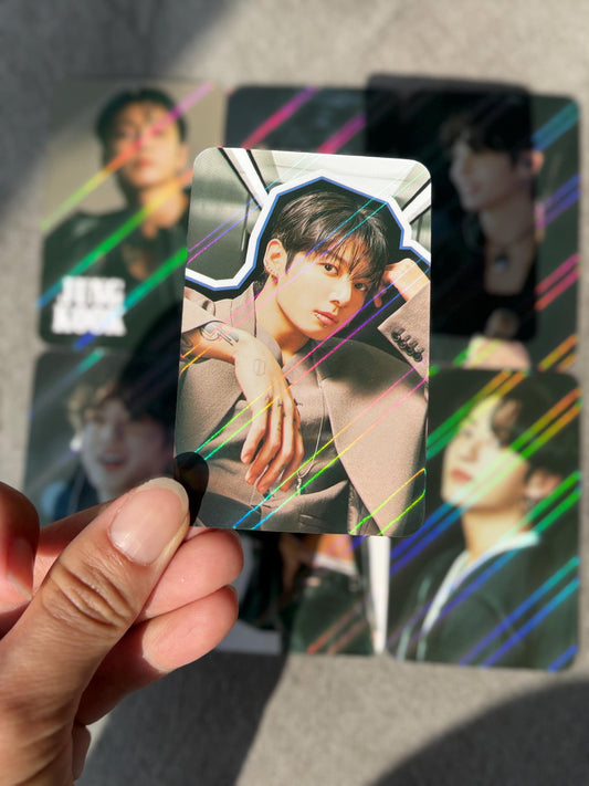 Jungkook 55pc holographic cards BTS Army gift