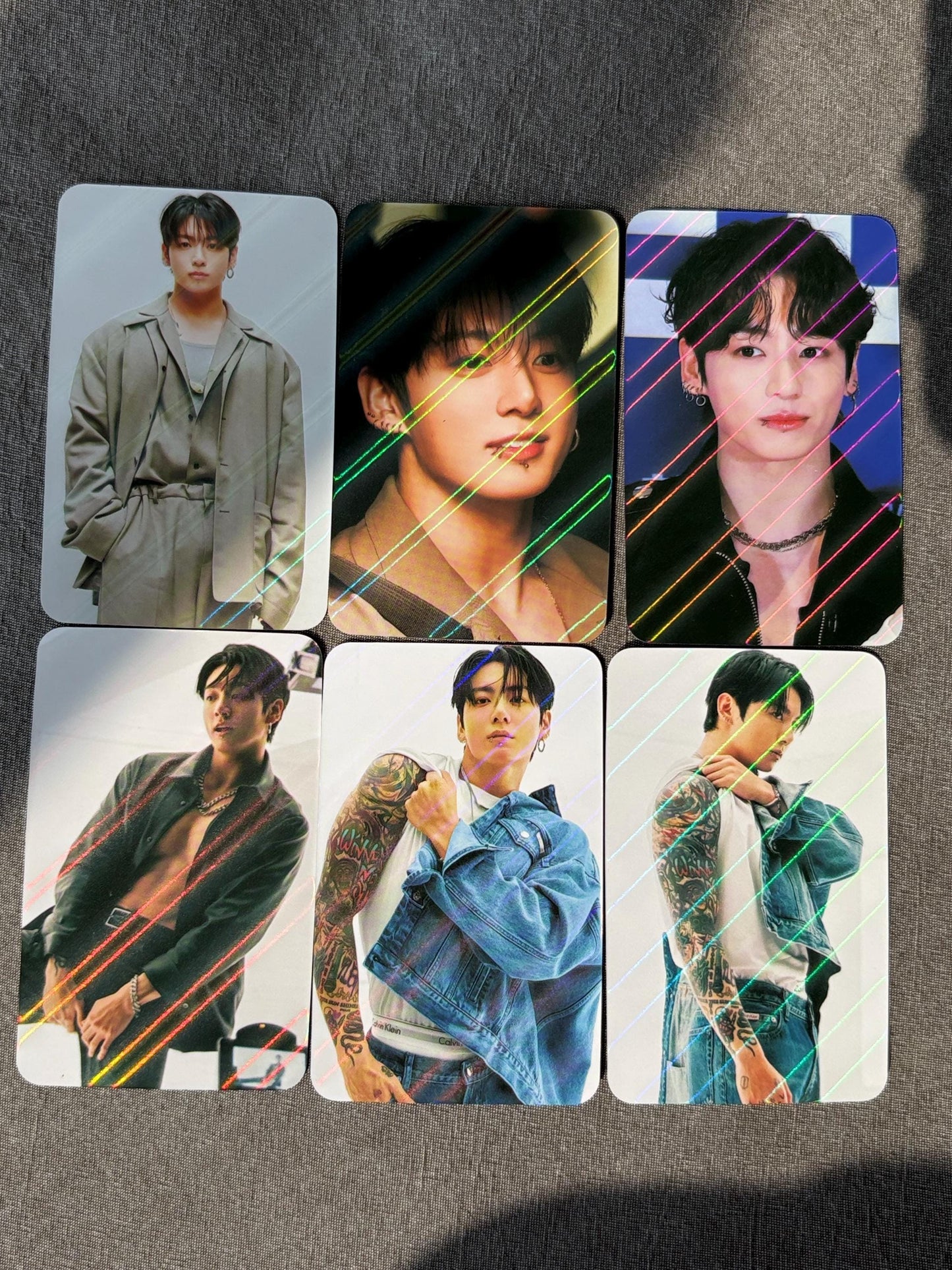 Jungkook 55pc holographic cards BTS Army gift