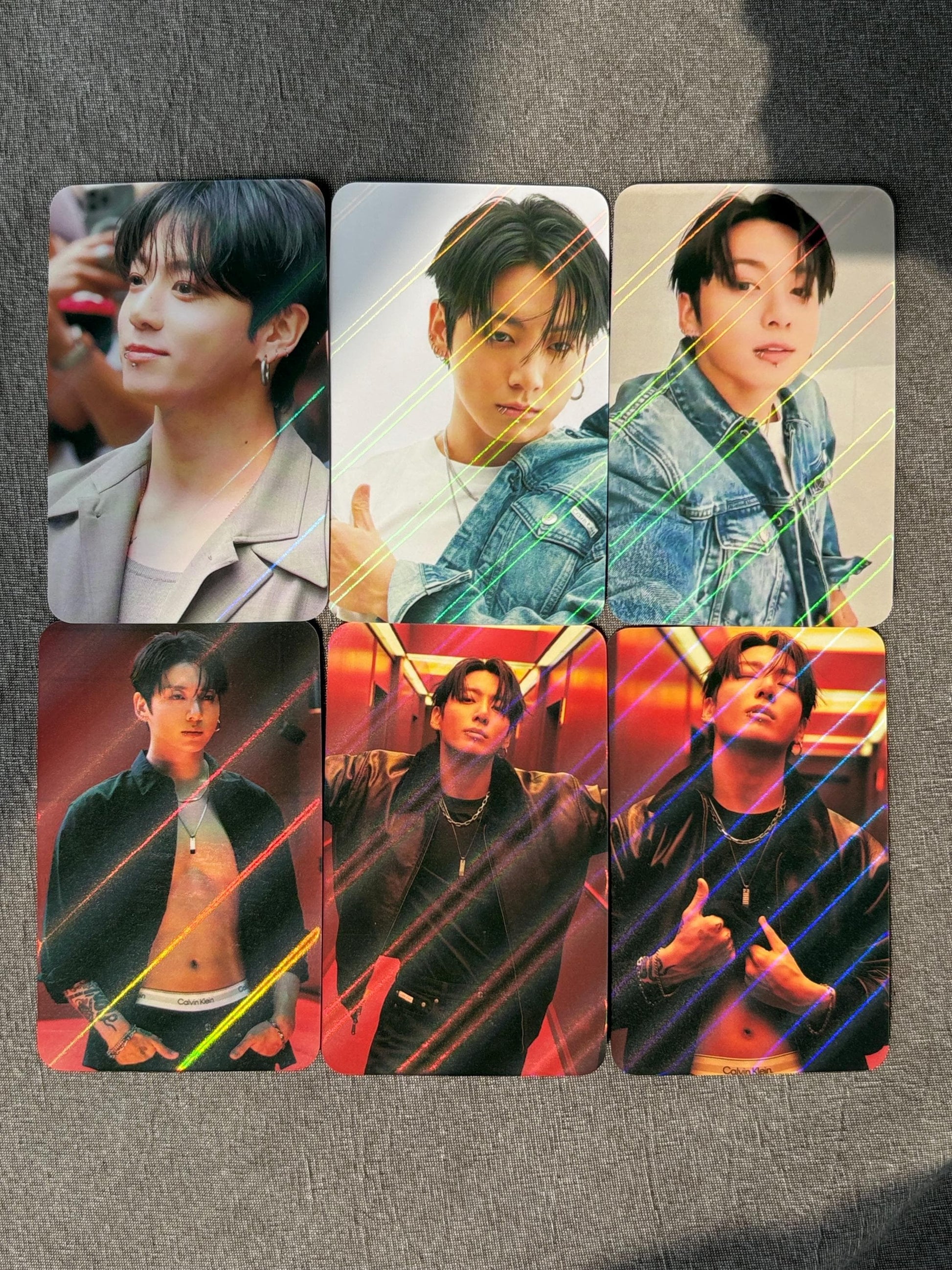 Jungkook 55pc holographic cards BTS Army gift