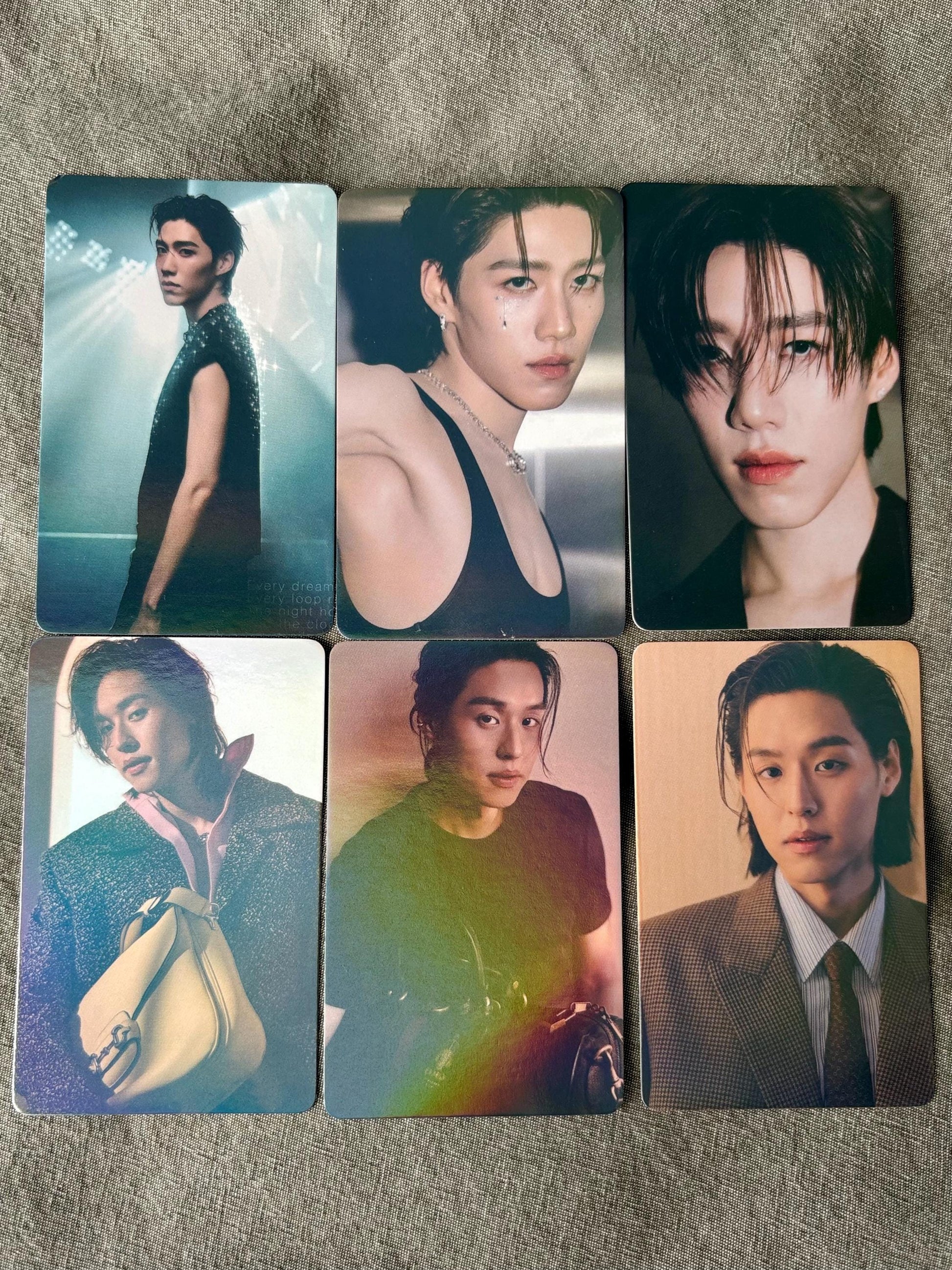 BKPP holographic Photocards, Putthipong Assaratanakul Billkin Krit Amnuaydechkorn Thai Drama Tpop Lomo Gift (50pc)