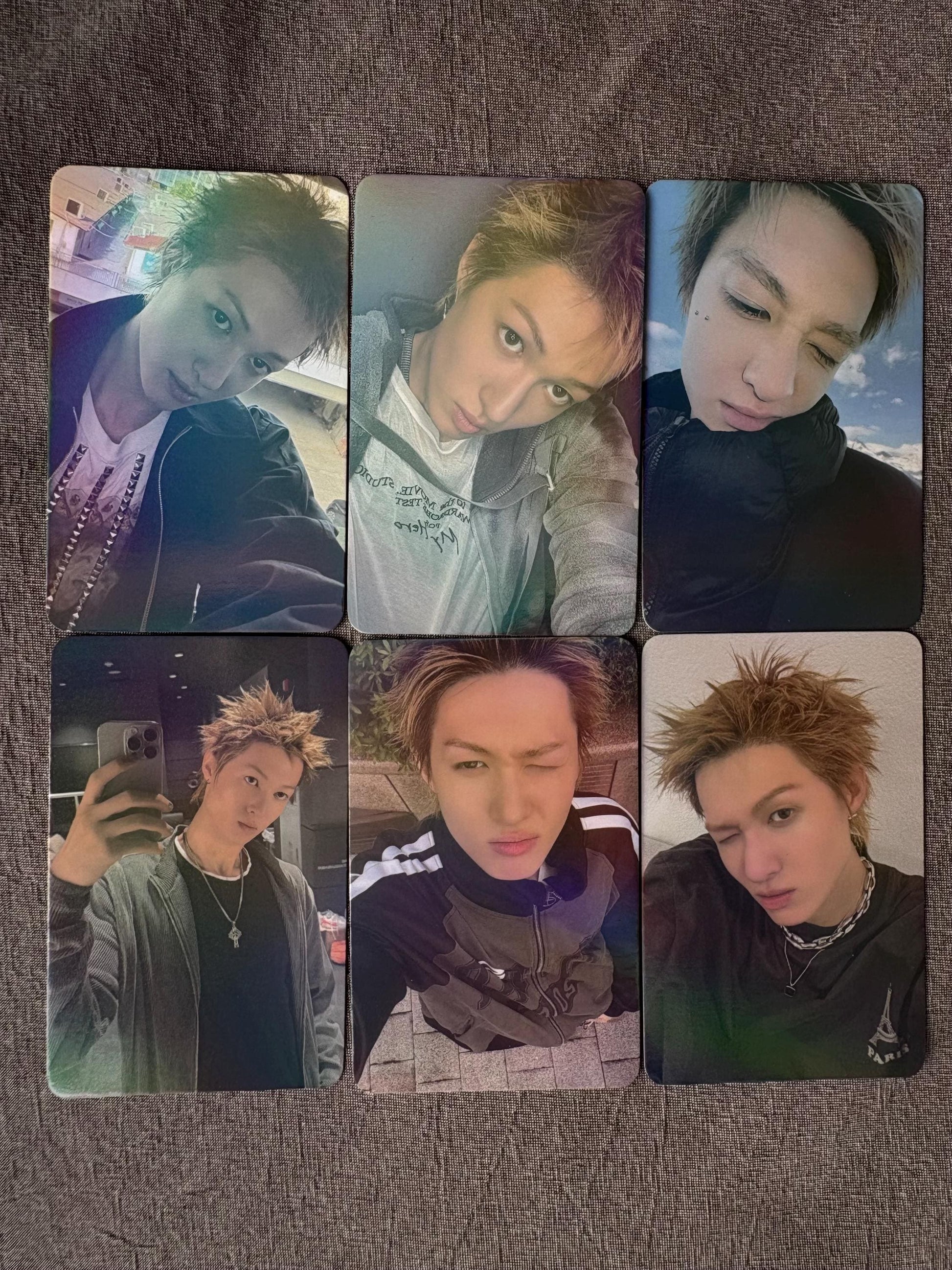 50pc/set Martin holographic photocards, Kpop C O R T I S lomo cards