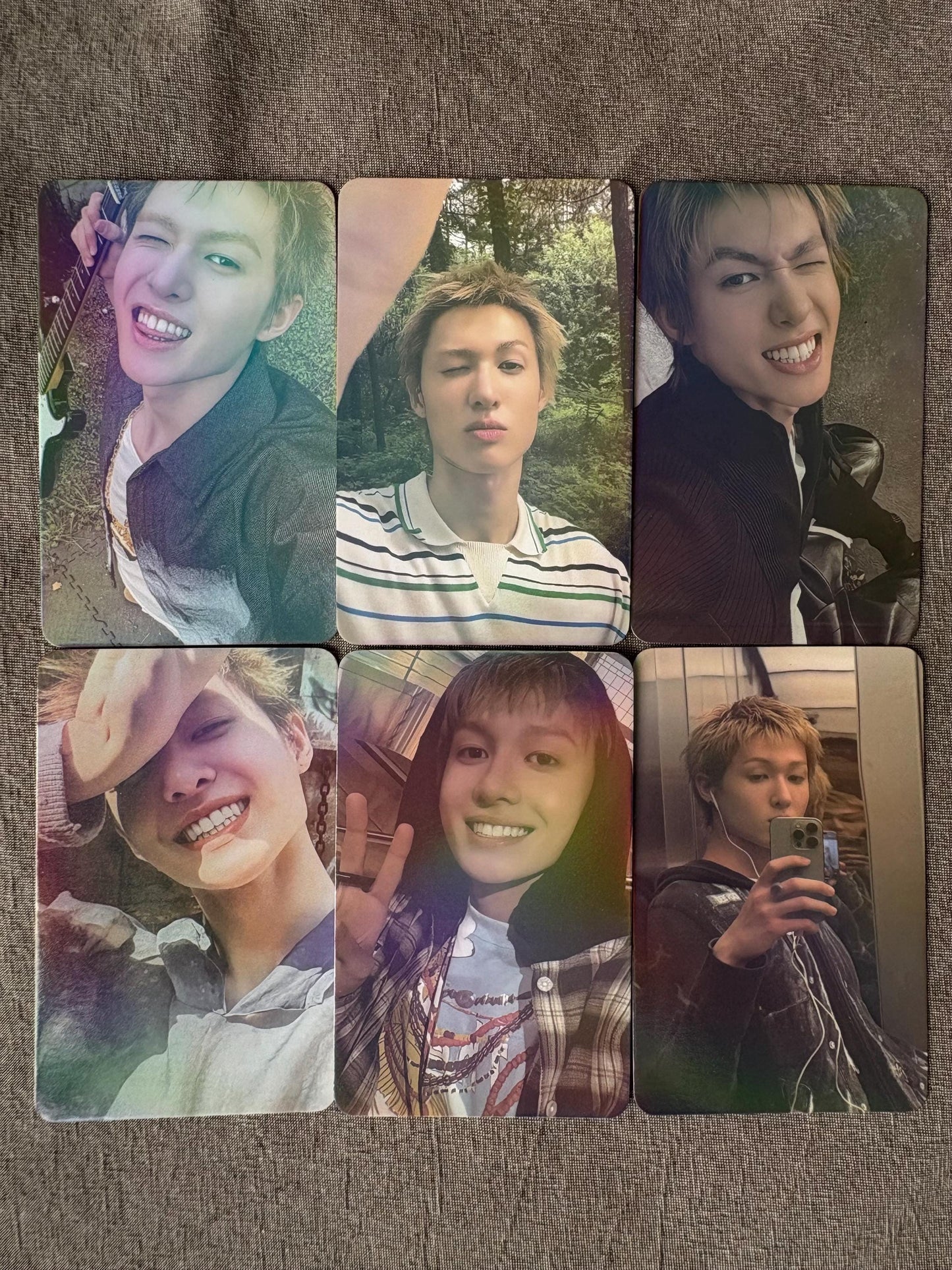 50pc/set Martin holographic photocards, Kpop C O R T I S lomo cards